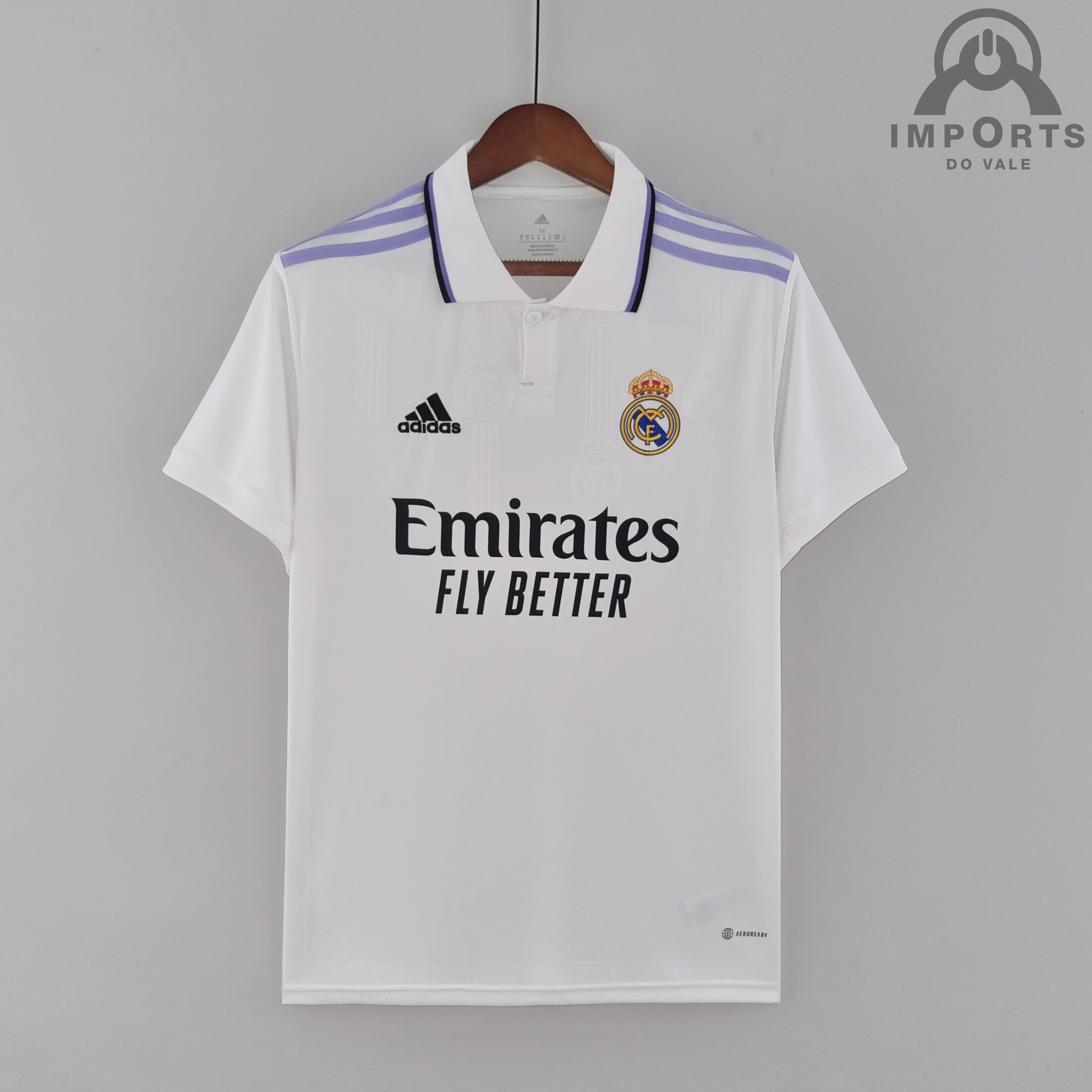 Camiseta de Torcedor Futebol Real Madri Personalizada com seu Nome -  Escorrega o Preço