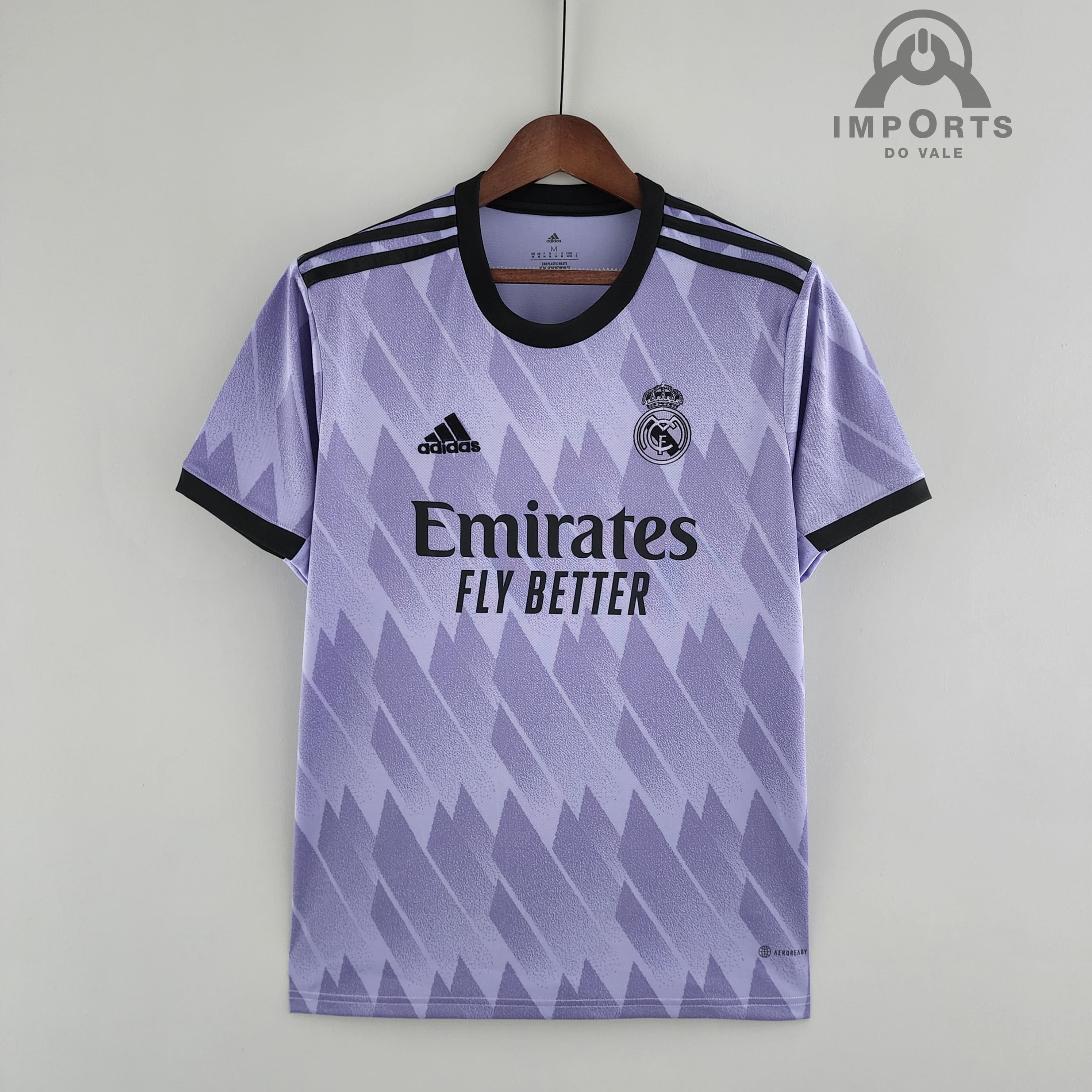 Camisa Real Madrid ll 22/23 Versão Torcedor + Personalização Grátis
