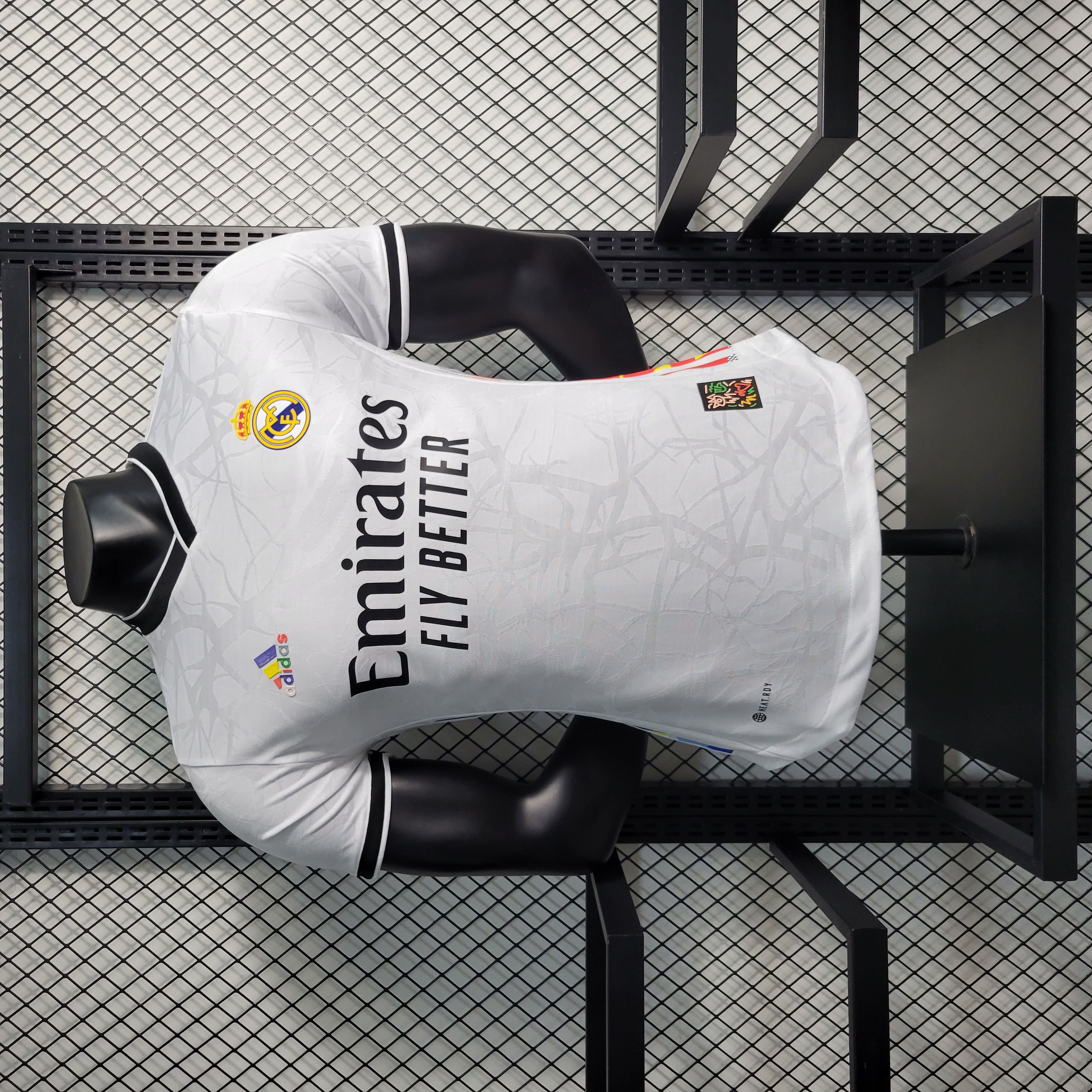 Camisa Real Madrid 23/24 Versão Jogador Ed. Especial Branca + Personalização Grátis