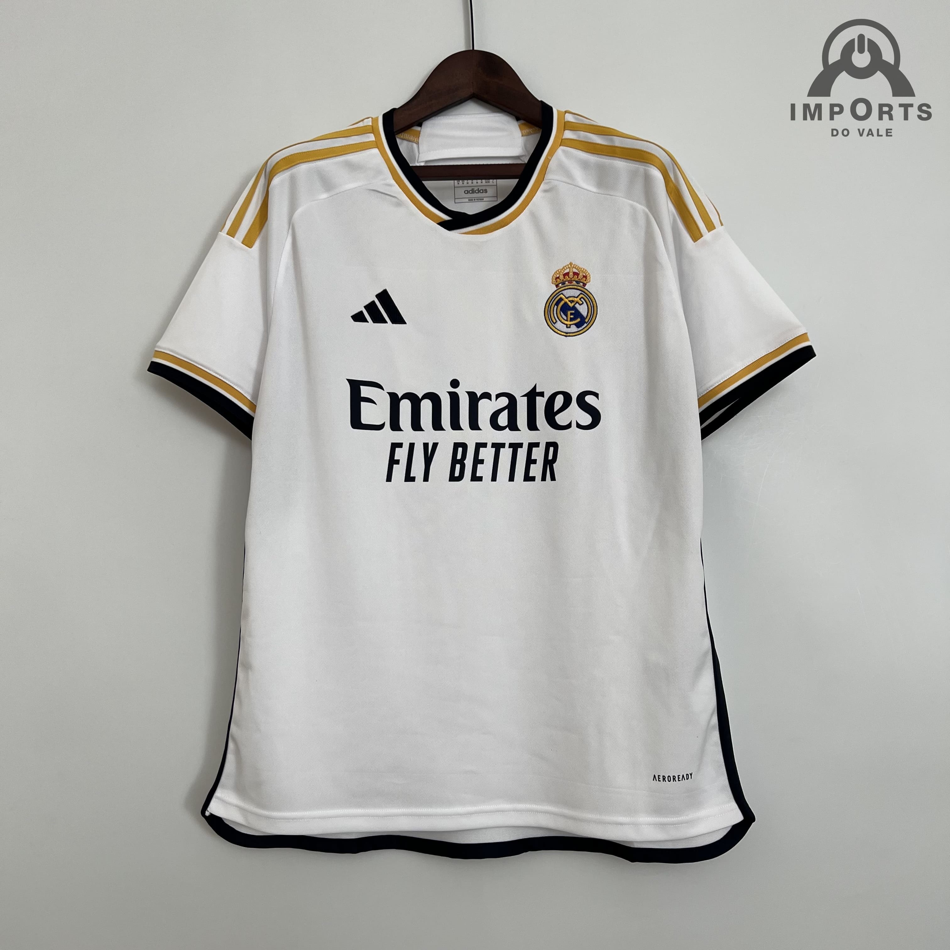 Camiseta de Torcedor Futebol Real Madri Personalizada com seu Nome -  Escorrega o Preço