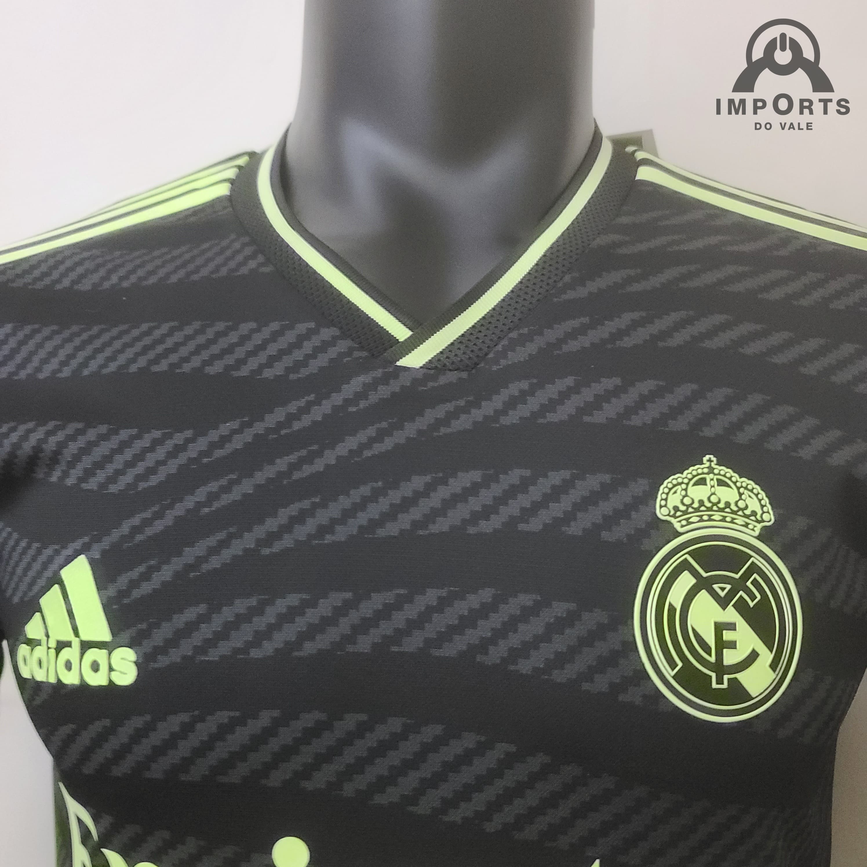 Camisa Manga Longa Real Madrid l 21/22 Versão Jogador - Final da Champion  League + Personalização Grátis - Imports do vale