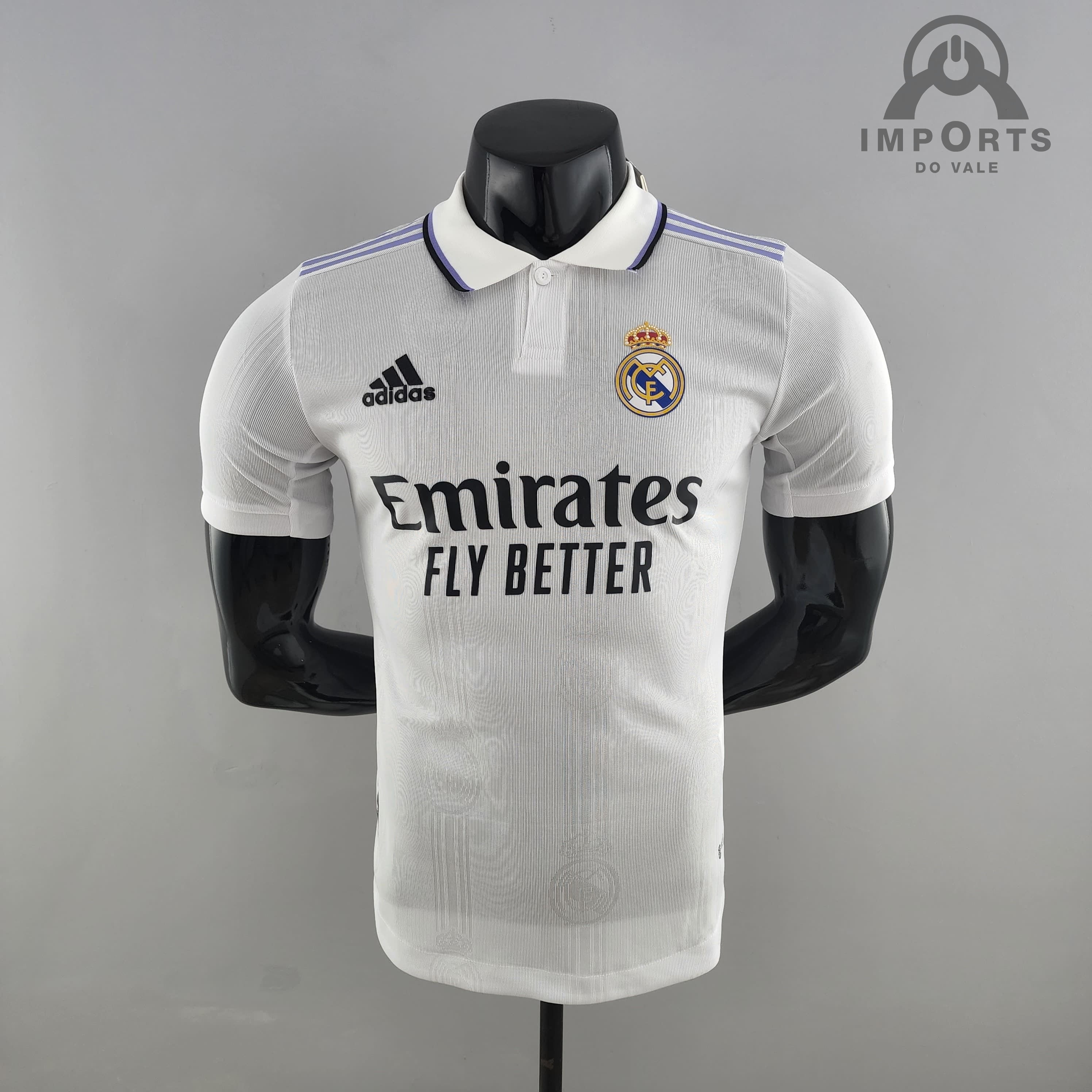 Camisa Real Madrid l 22/23 Versão Jogador + Personalização Grátis