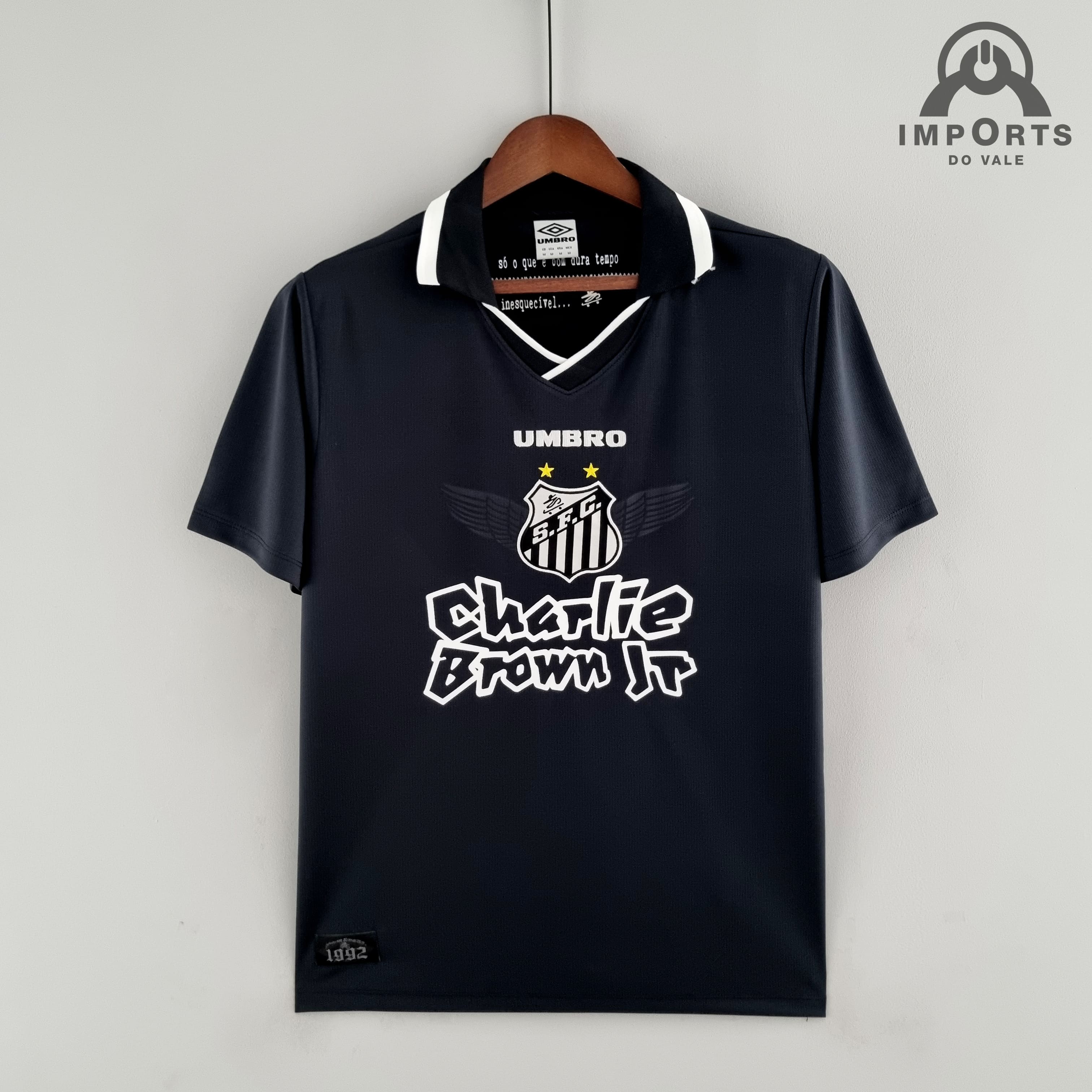 Camisa Santos 22/23 Versão Torcedor Ed. Especial Dias de Glória Preta + Personalização Grátis