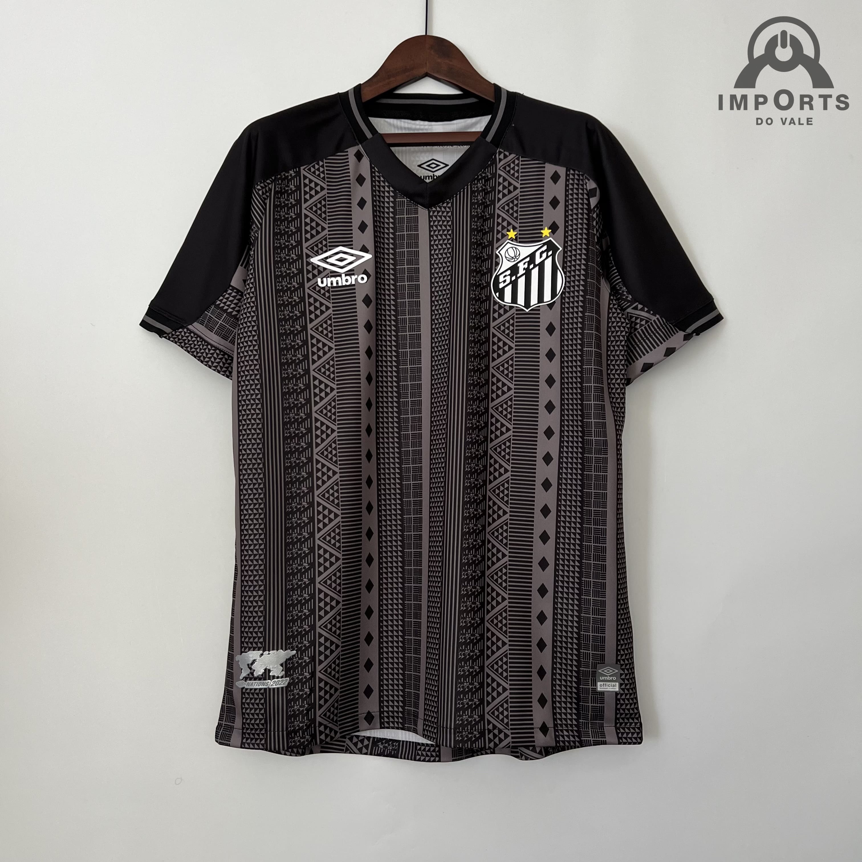 Camisa Santos III 22/23 Versão Torcedor + Personalização Grátis 