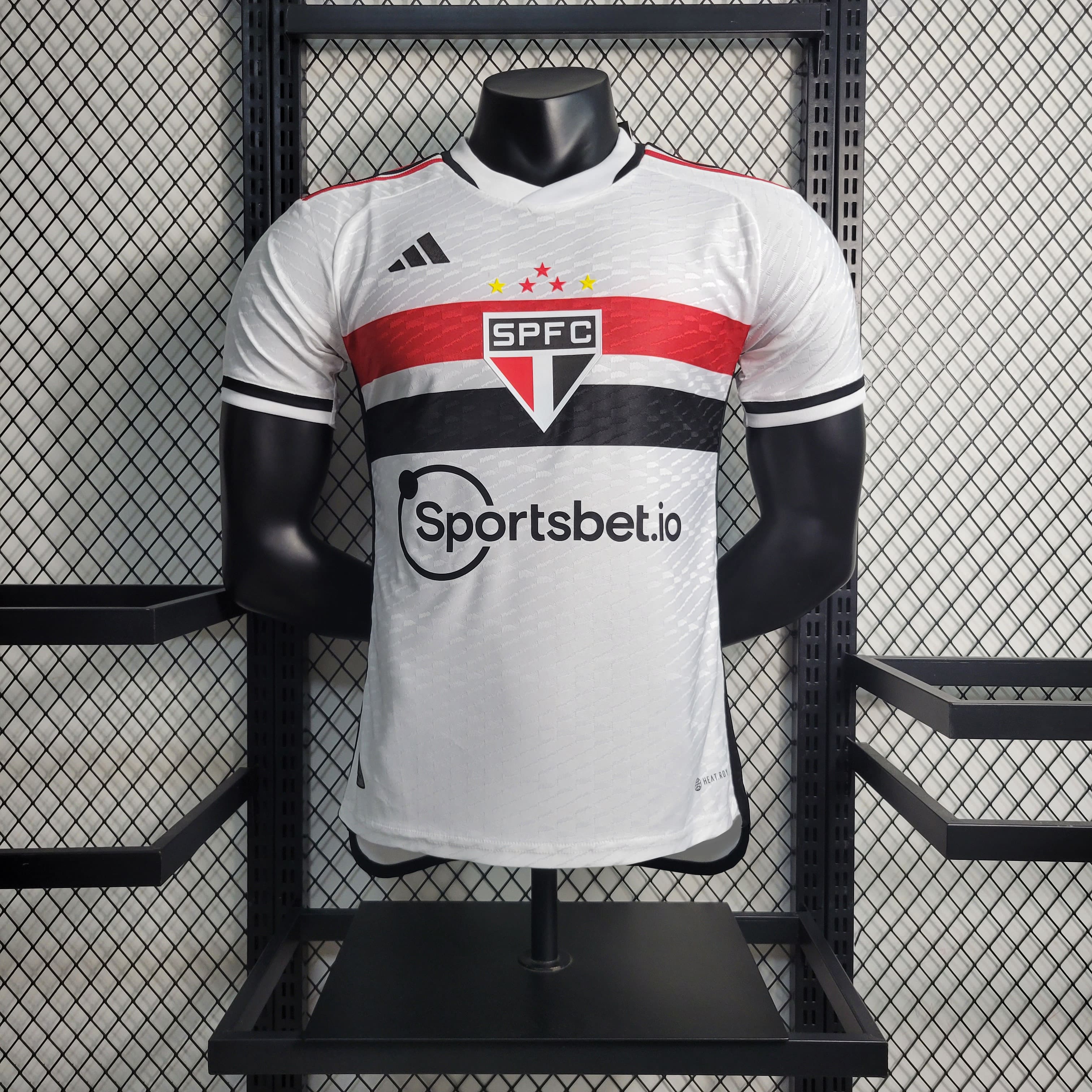 Camisa São Paulo I 23/24 Versão Jogador + Personalização Grátis 