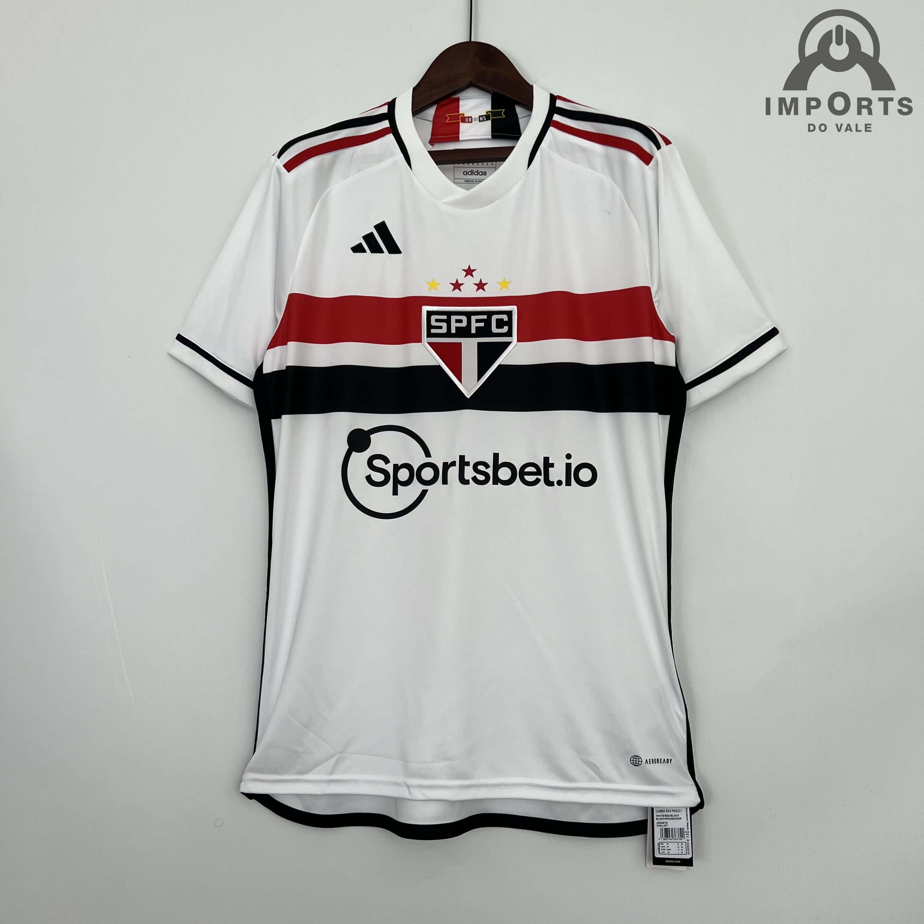 Camisa São Paulo I 23/24 Versão Torcedor + Personalização Grátis 