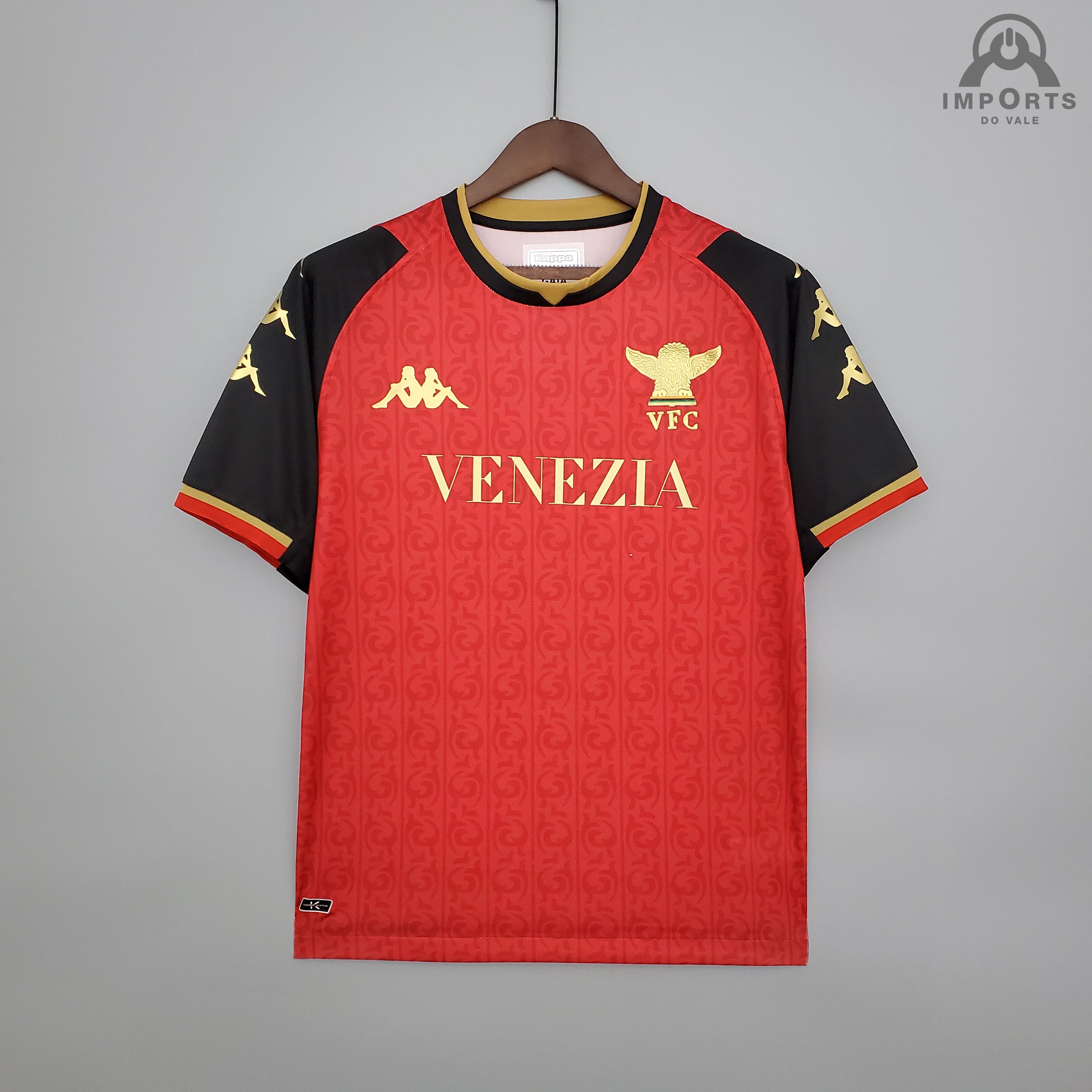 Camisa Veneza 21/22 Goleiro + Personalização Grátis - Vermelho