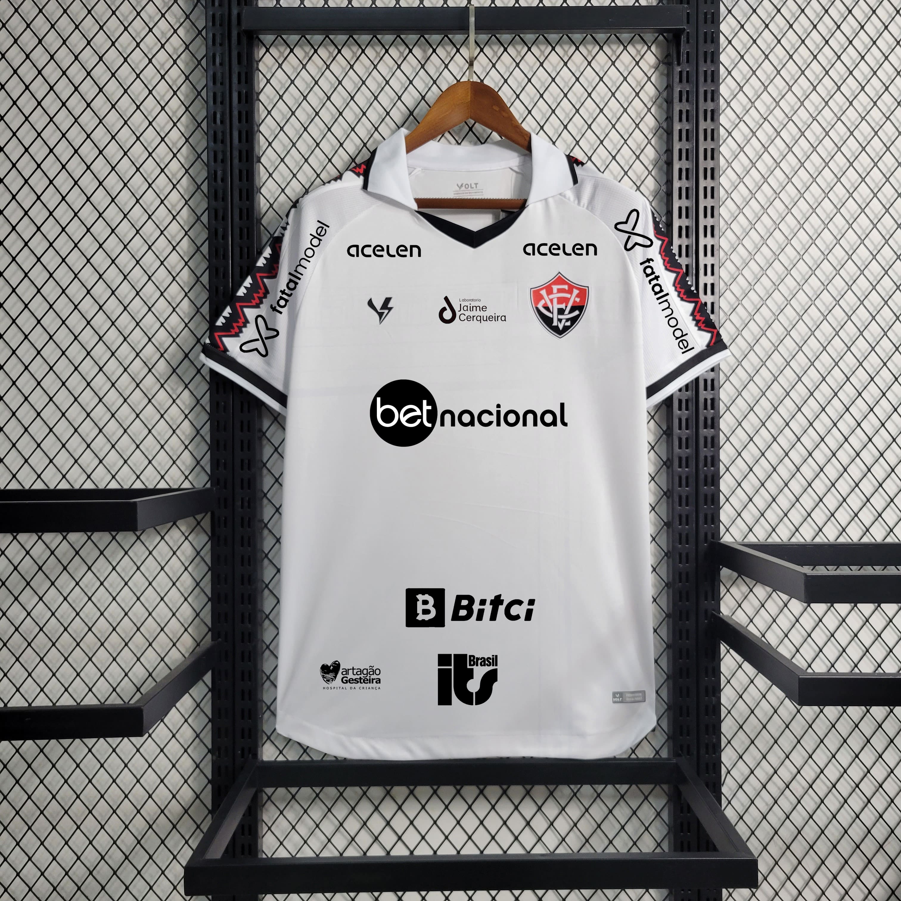 Camisa Vitória II 23/24 Versão Torcedor + Patrocínios + Personalização Grátis