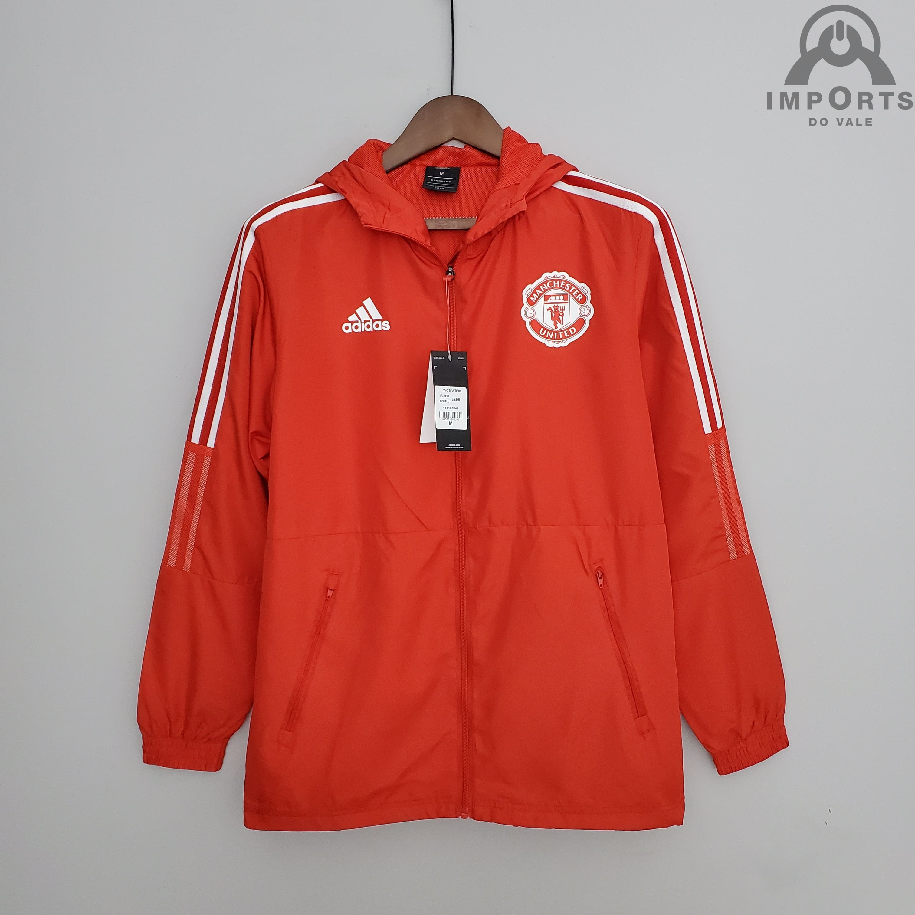 Corta-Vento Manchester United 22/23 - Vermelho