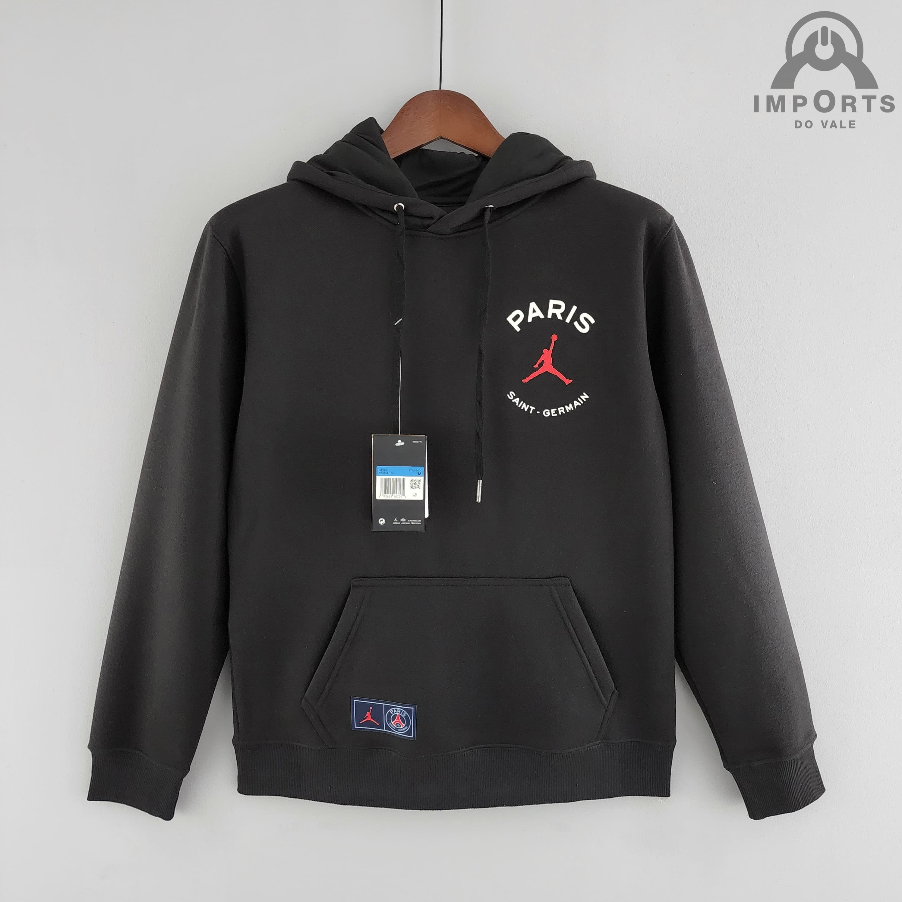 Moletom Paris Saint-Germain (PSG) 2022 - Preto