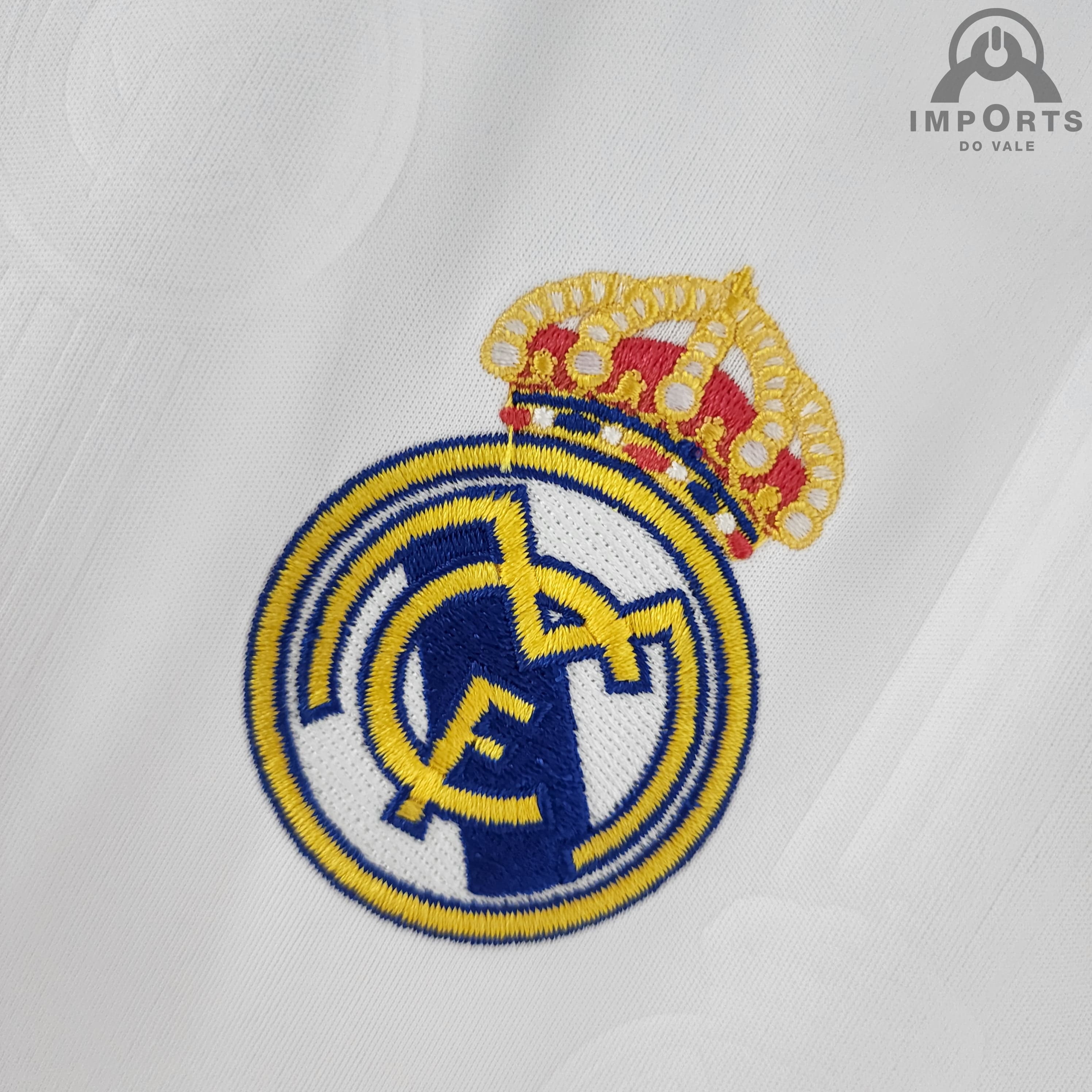 Camisa Real Madrid l 21/22 Versão Jogador Final Da Champions