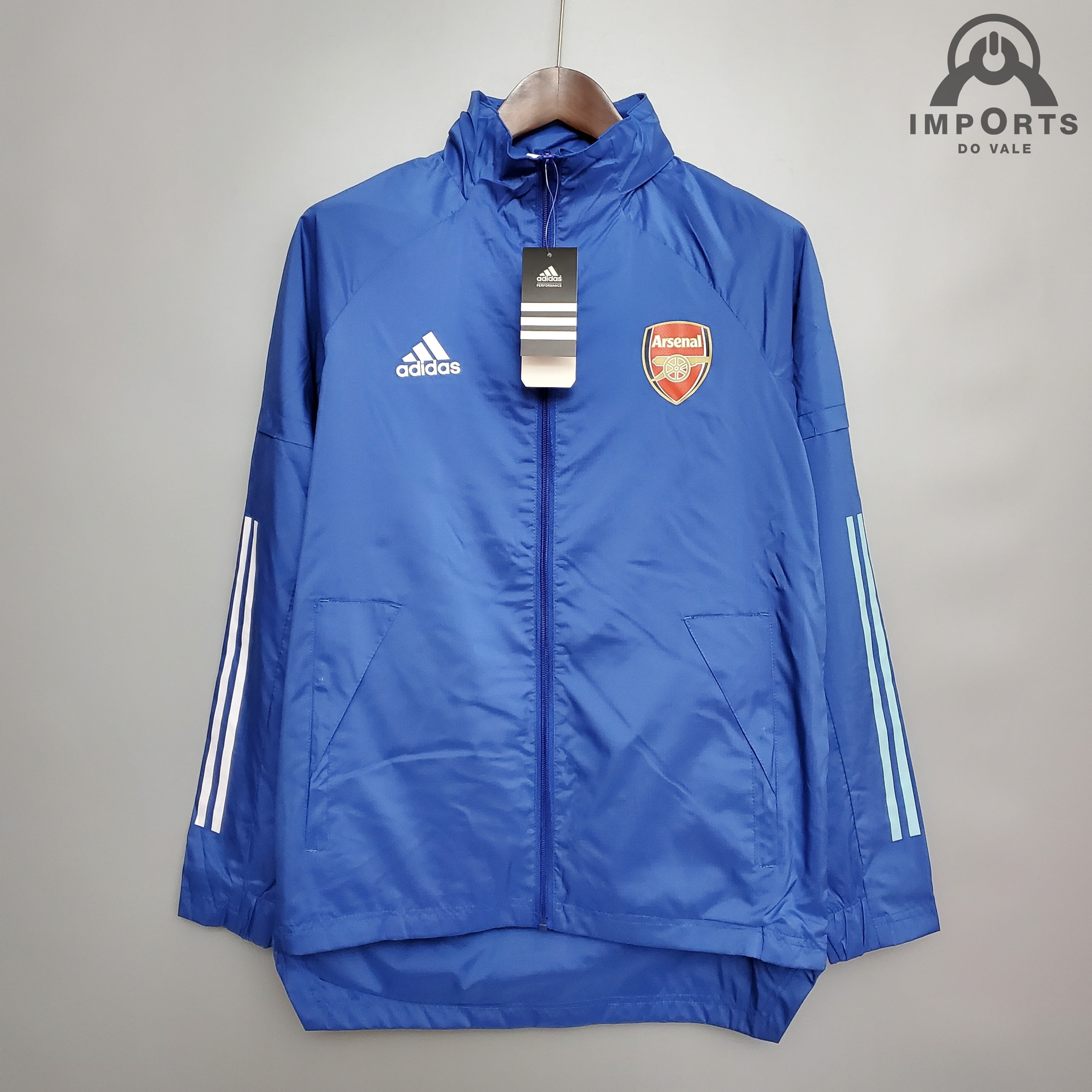 Jaqueta Corta-Vento Arsenal 20/21 - Azul