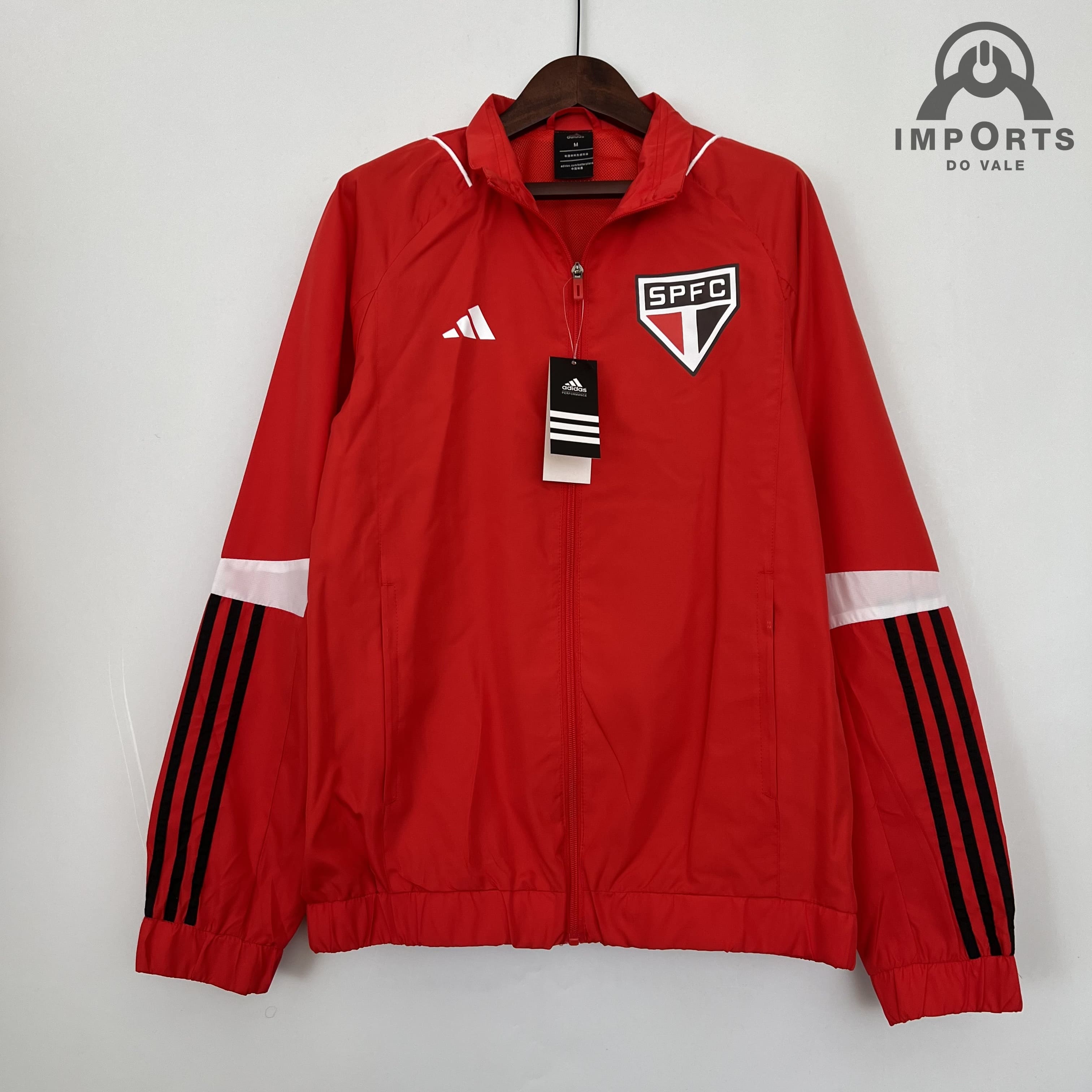 Jaqueta Corta-Vento São Paulo 23/24 - Vermelho
