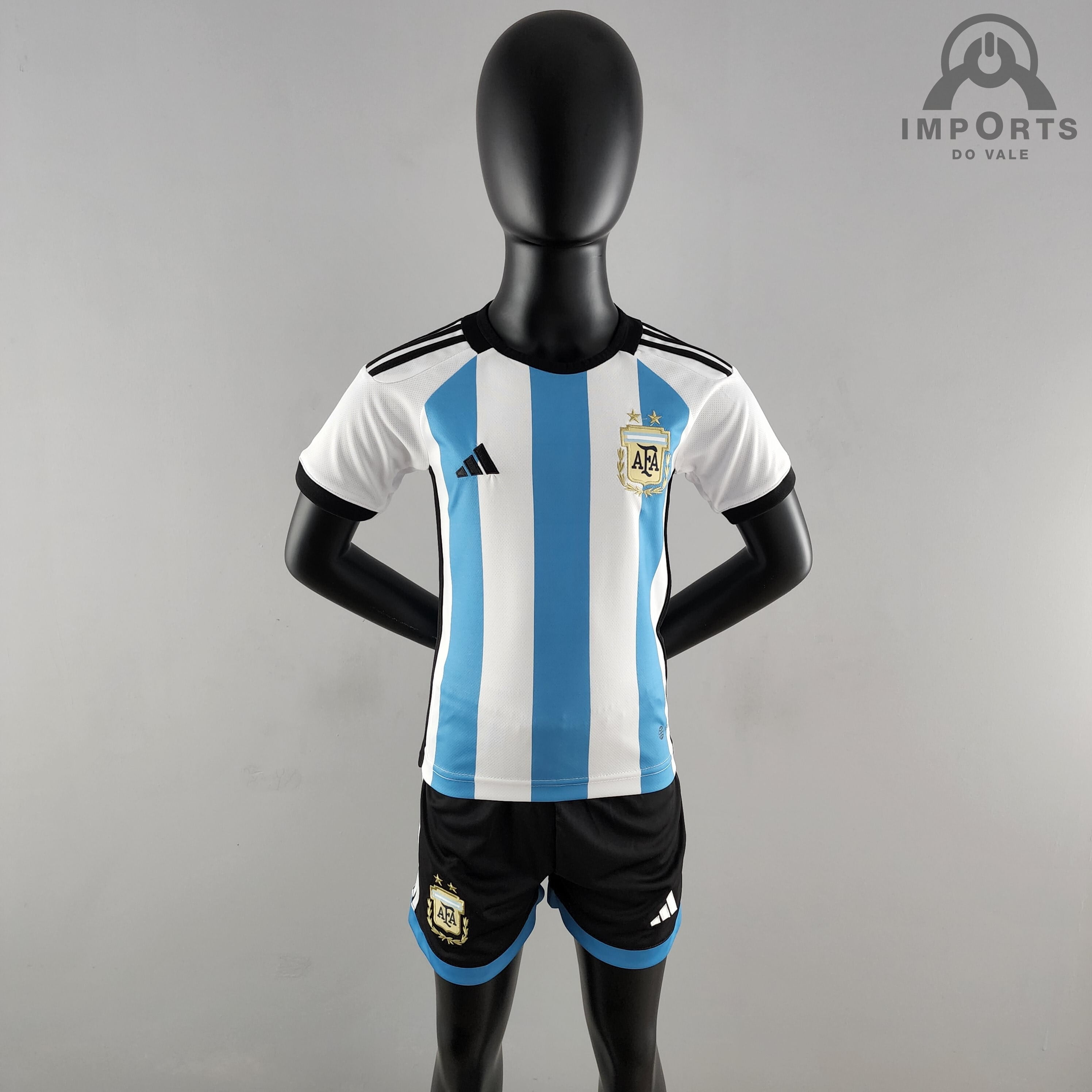 Ki Infantil da Seleção Argentina l 2022 + Personalização Grátis