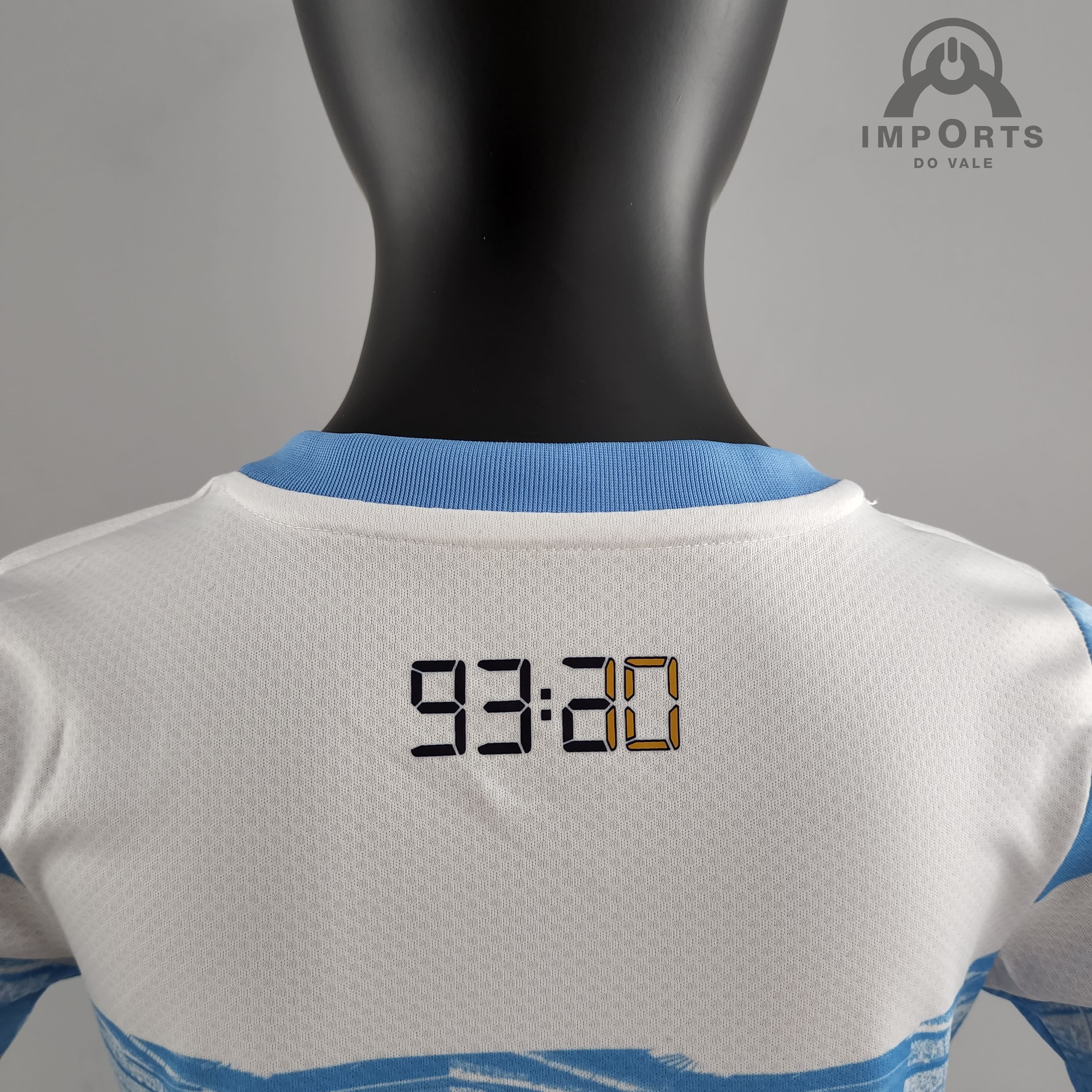 Kit Infantil Manchester City 22/23 Versão Jogador Ed. Especial Azul e  Branco - Imports do vale