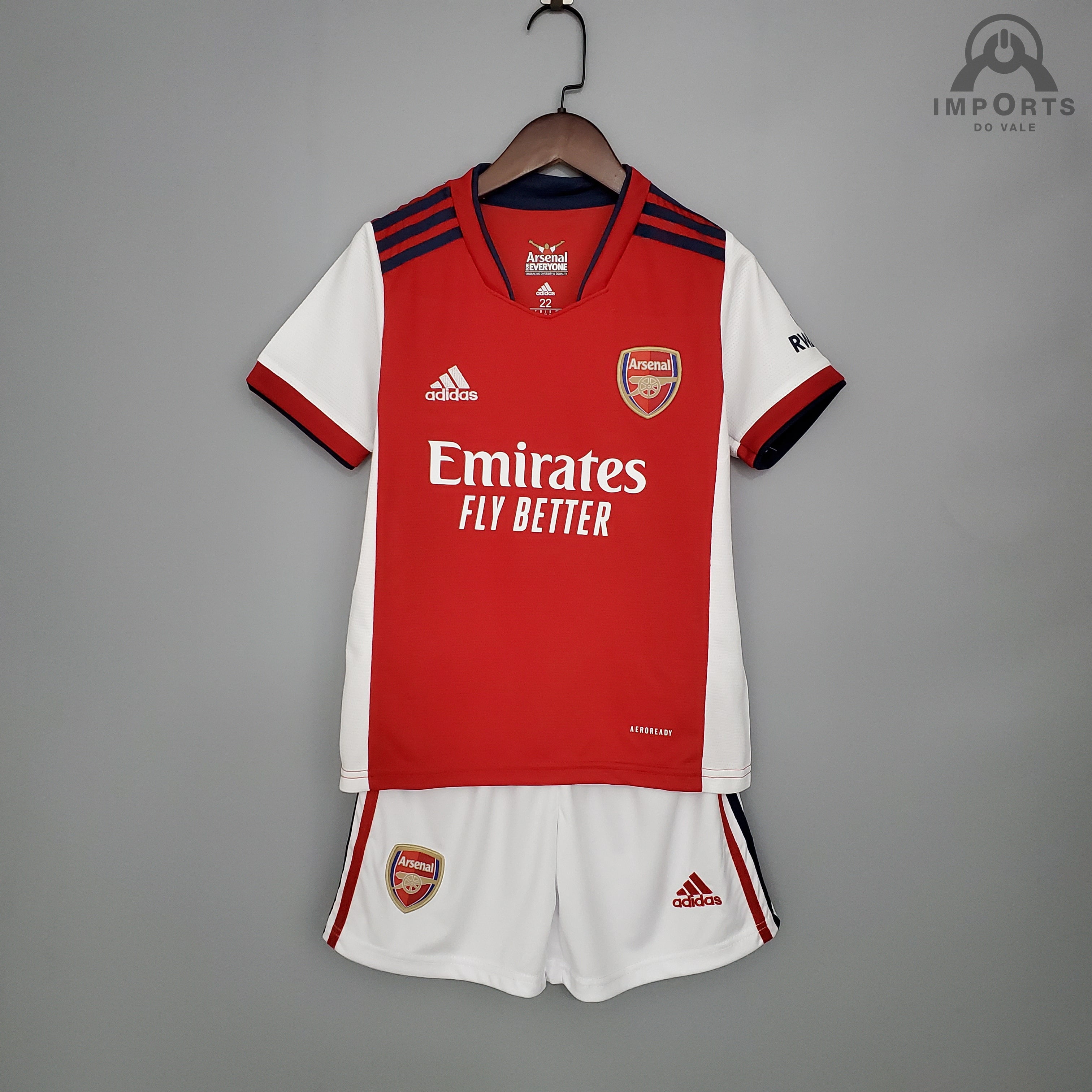 Kit Infantil Arsenal I 21/22 + Personalização Grátis