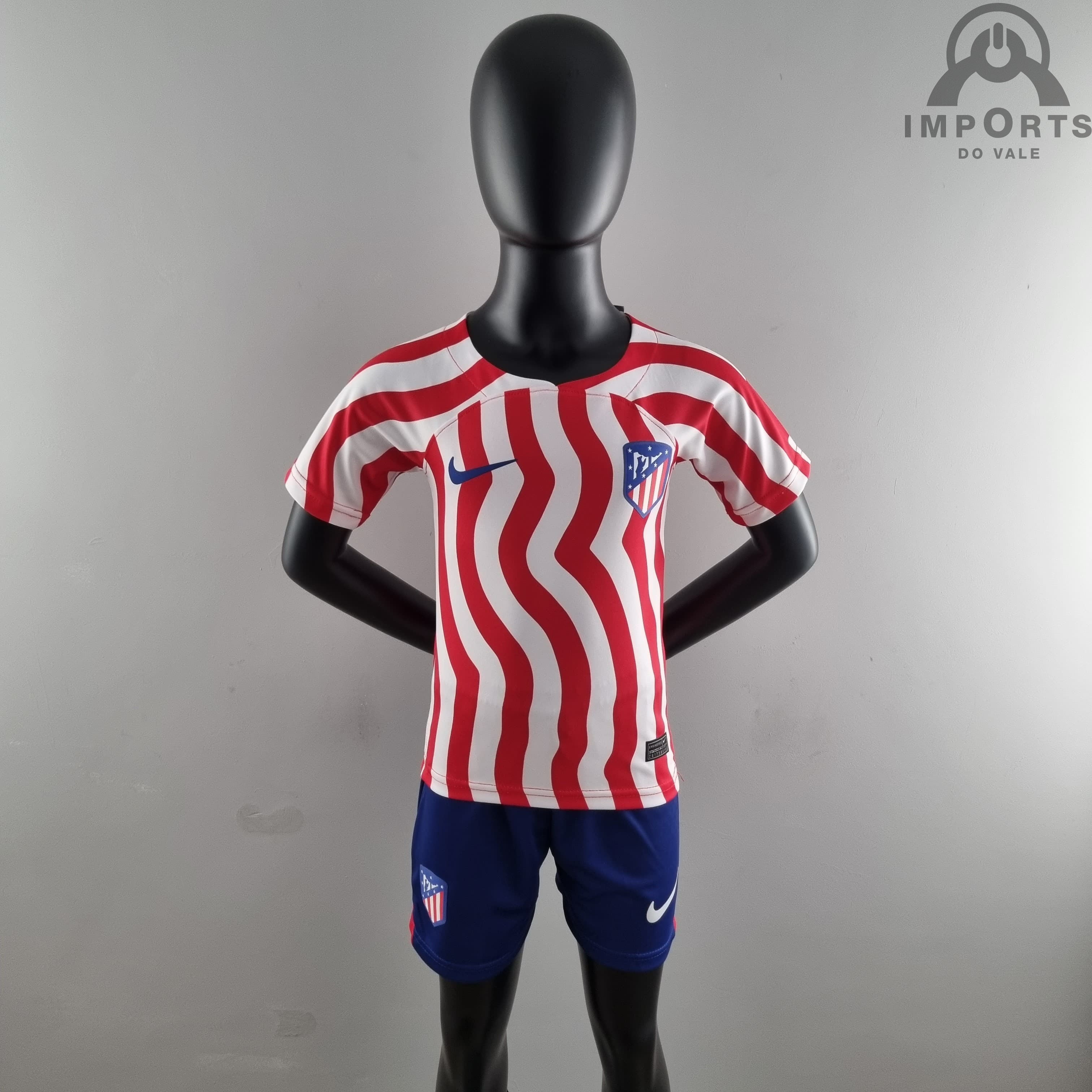 Kit Infantil Atlético de Madrid I 22/23 + Personalização Grátis