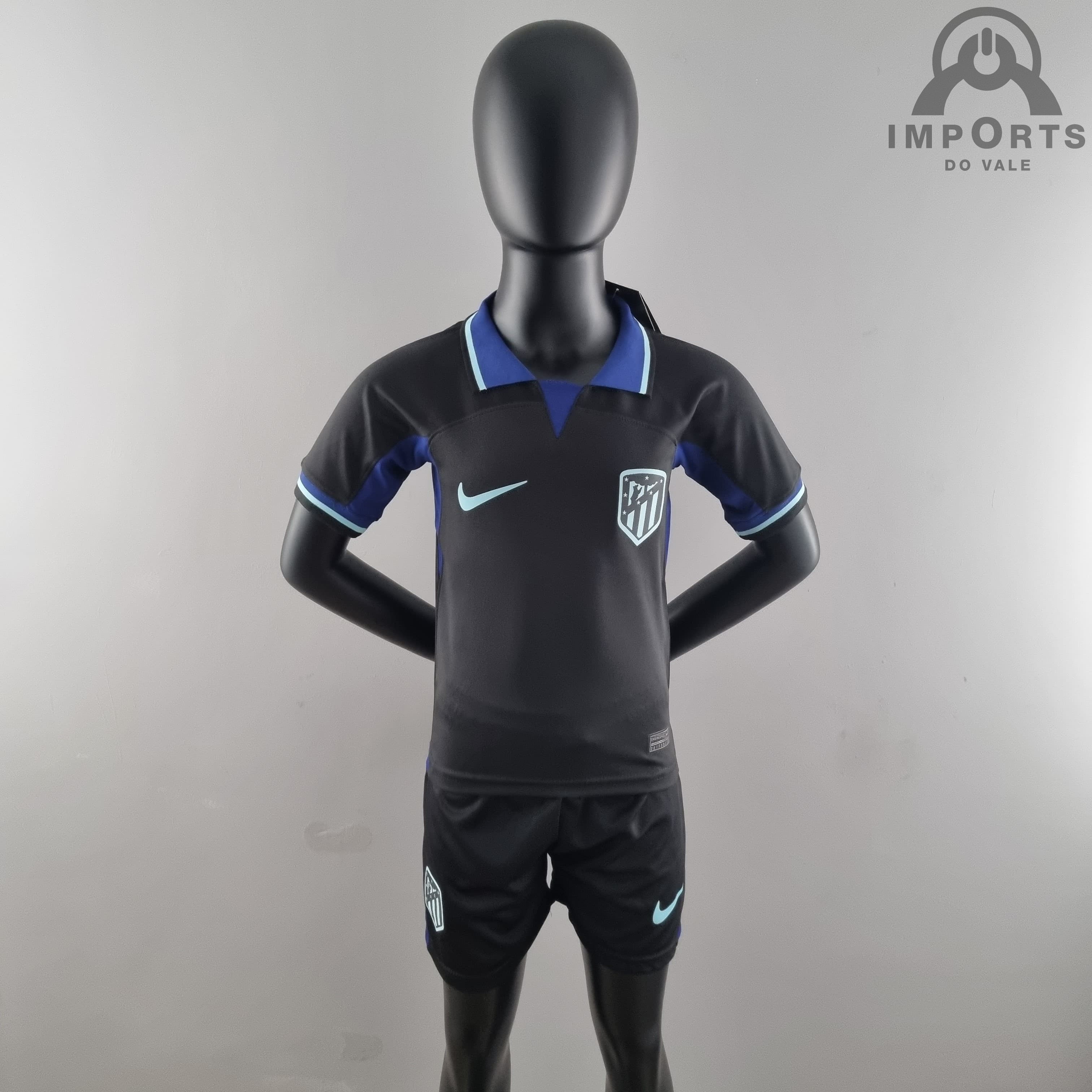 Kit Infantil Atlético de Madrid II 22/23 + Personalização Grátis