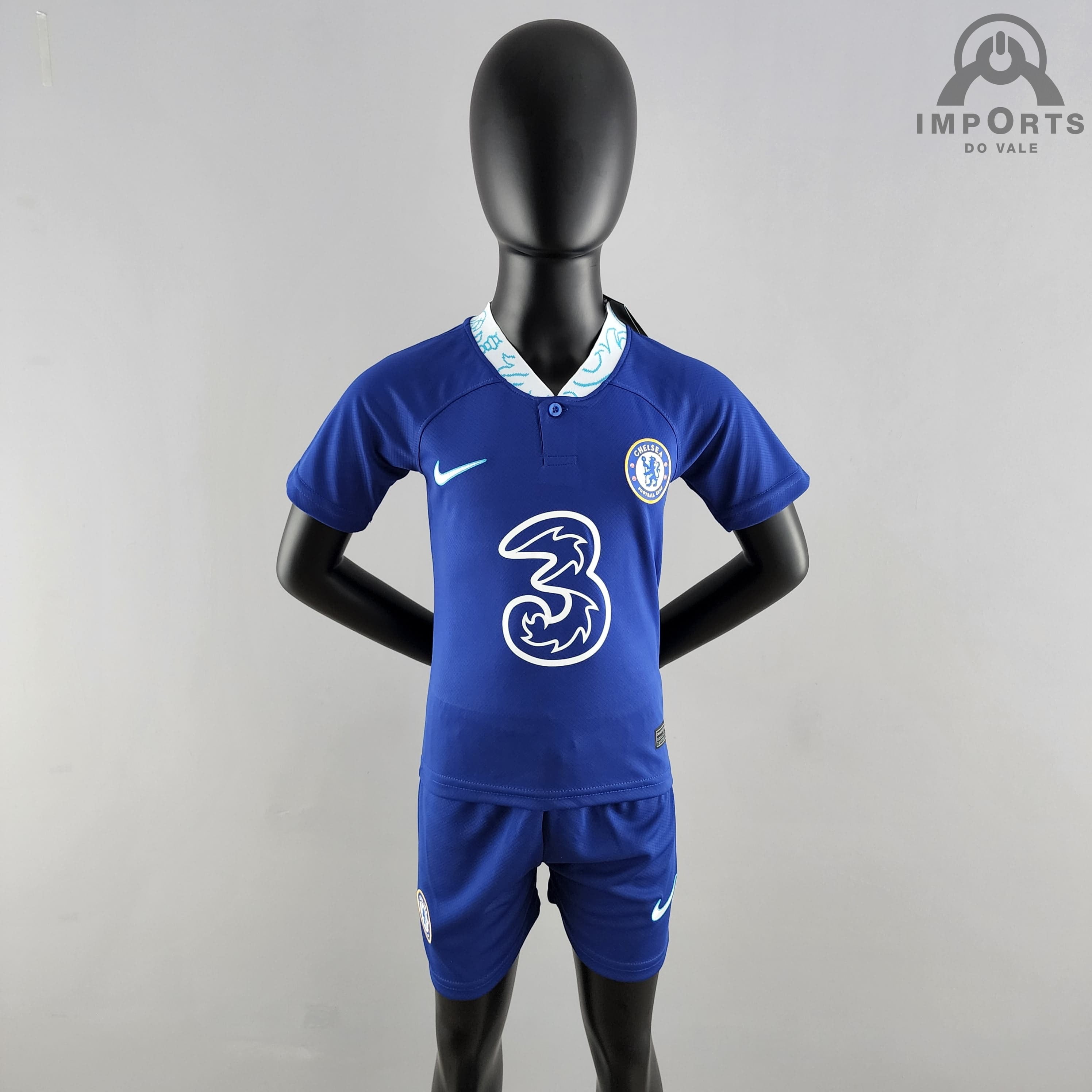 Kit Infantil Chelsea I 22/23 + Personalização Grátis