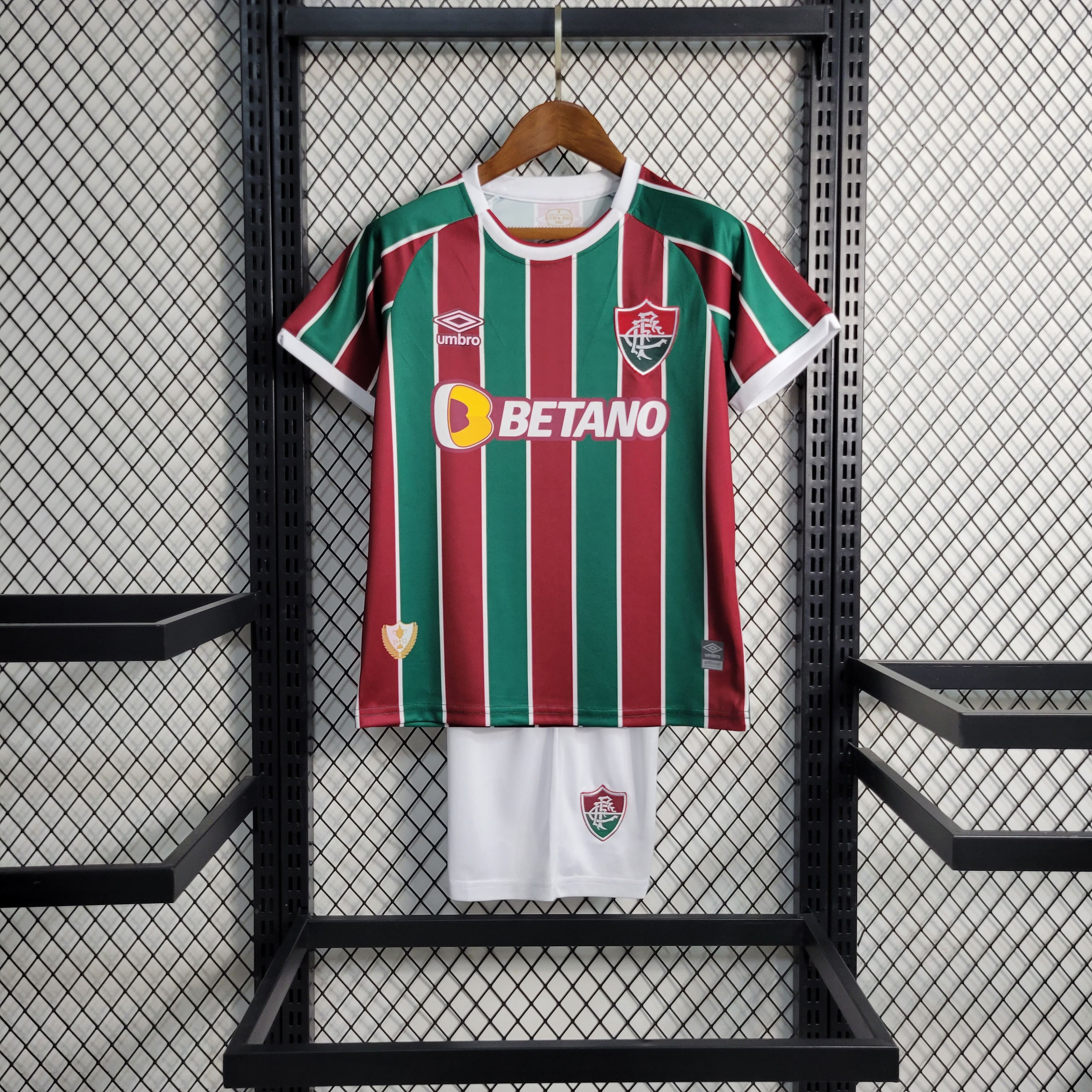 Kit Infantil Fluminense I 23/24 + Personalização Grátis 