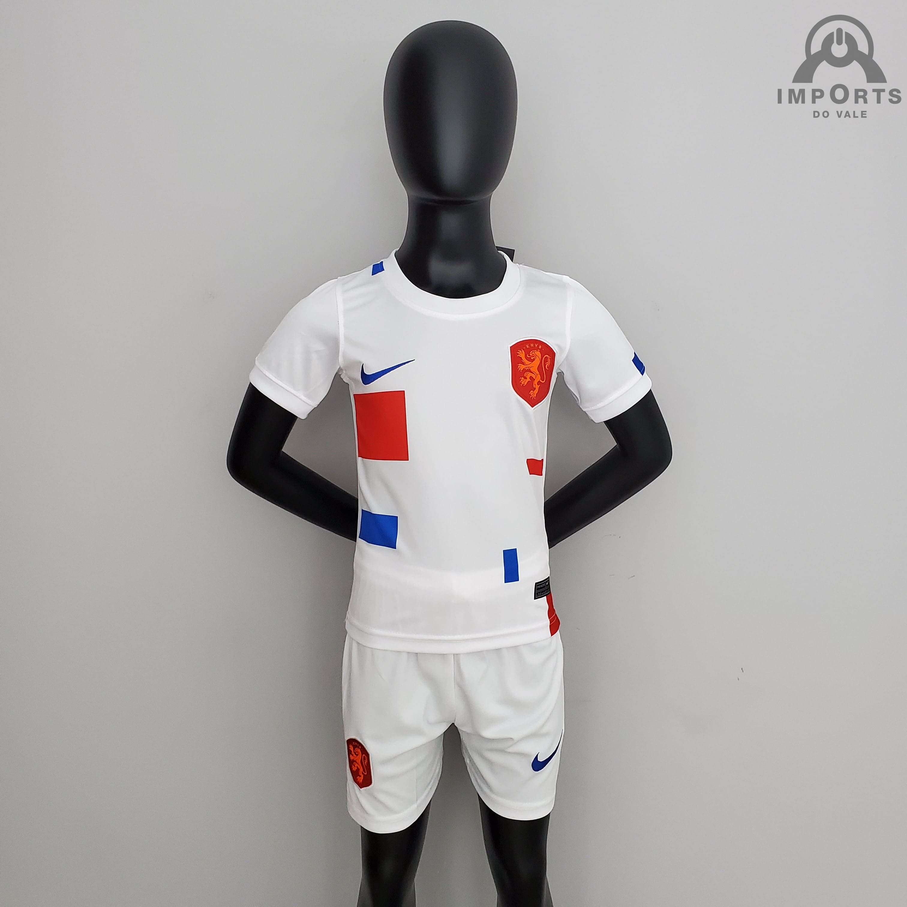 Kit Infantil Seleção Holandesa II 2022 + Personalização Grátis