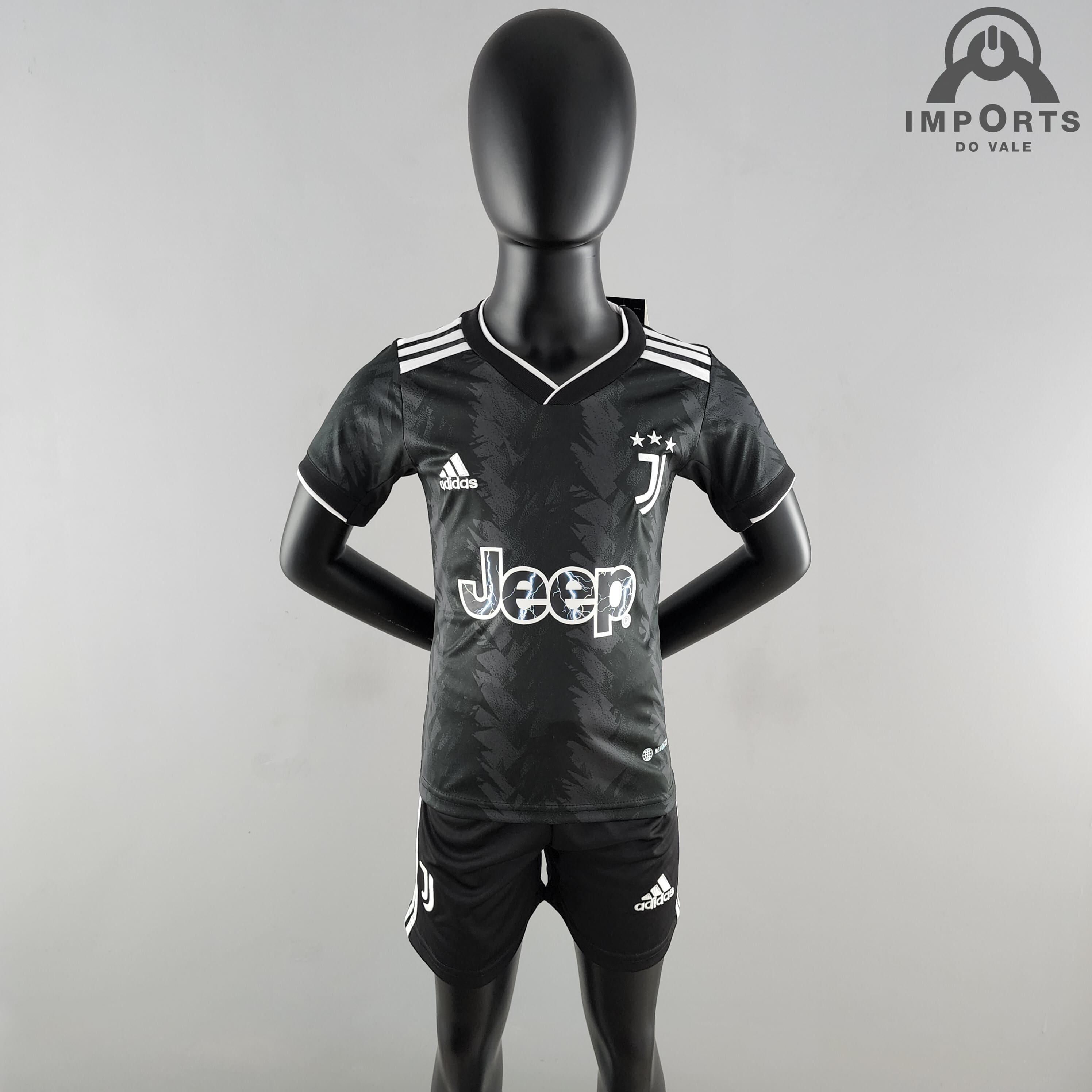 Kit Infantil Juventus II 22/23 + Personalização Grátis