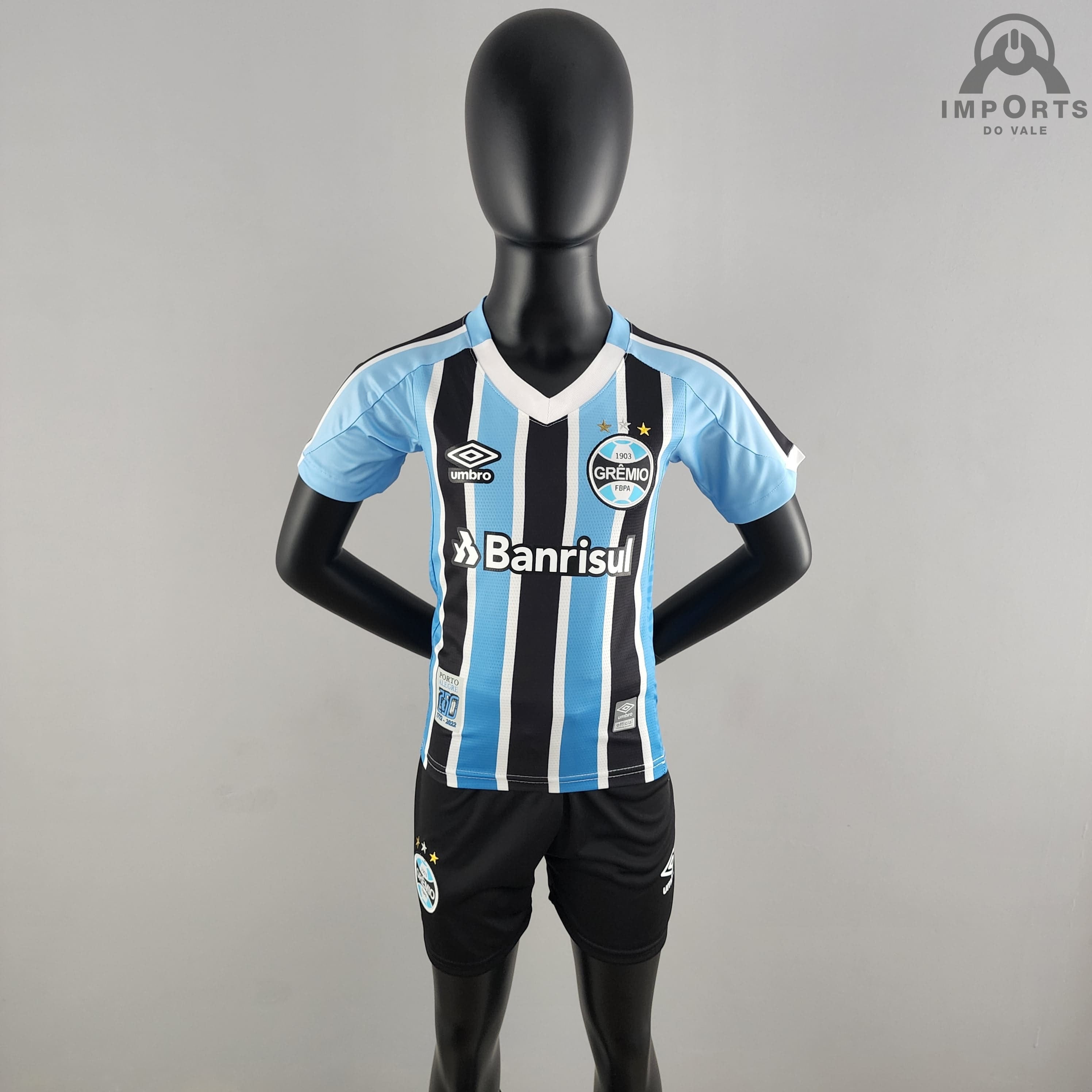 Kit Infantil Grêmio l 22/23 + Personalização Grátis