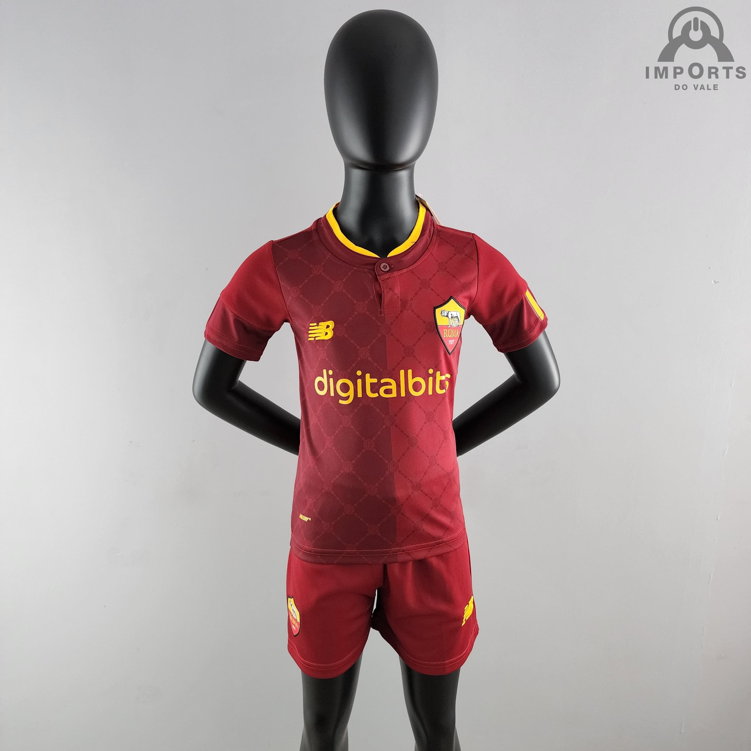 Kit Infantil Roma I 22/23 + Personalização Grátis