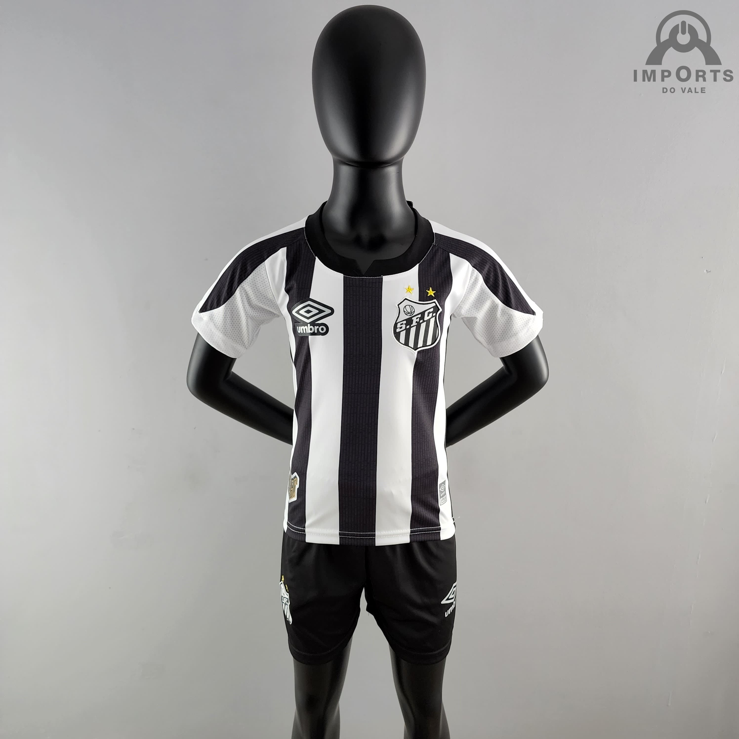Kit Infantil Santos II 22/23 + Personalização Grátis