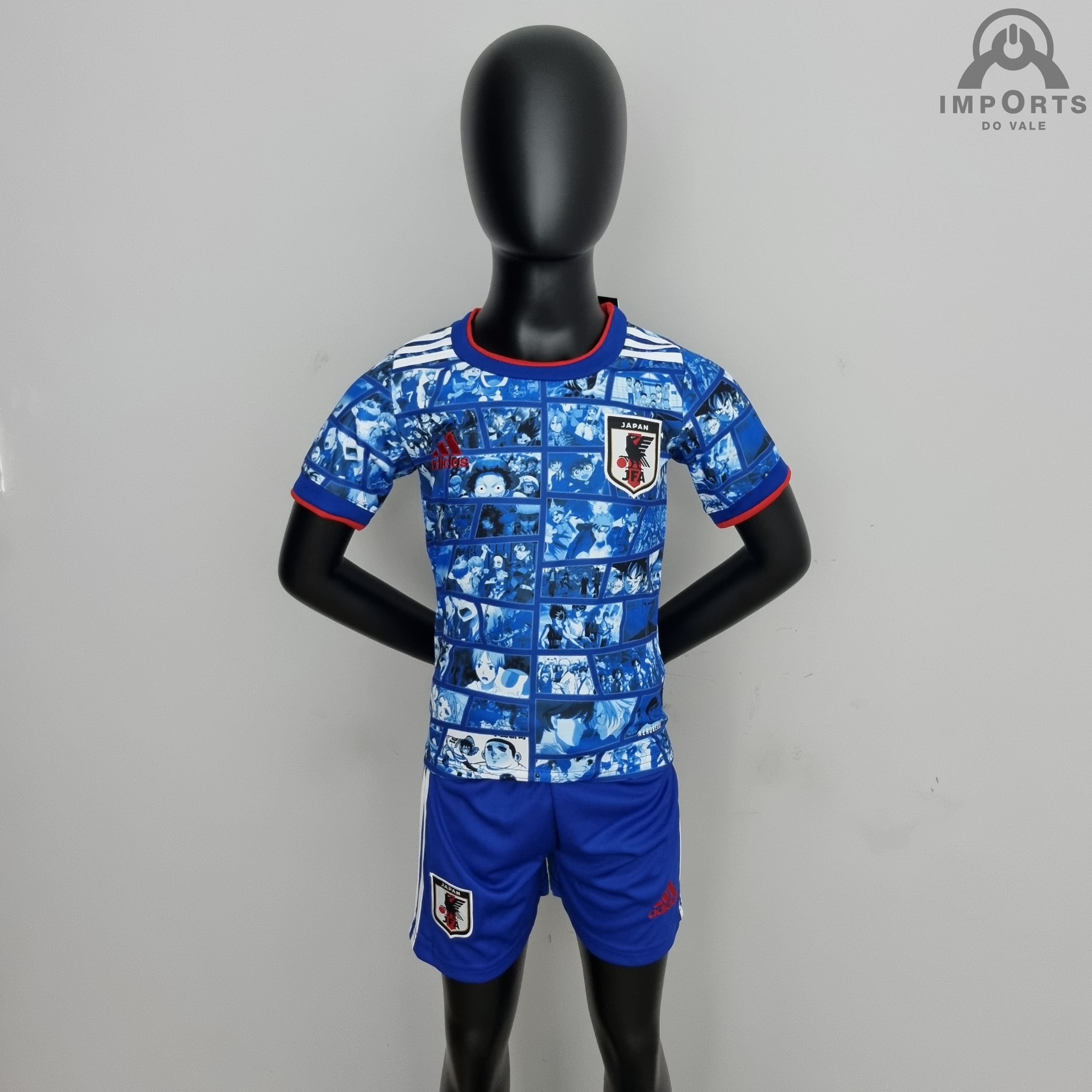 Kit Infantil Seleção Japonesa 21/22 Ed. Especial + Personalização Grátis