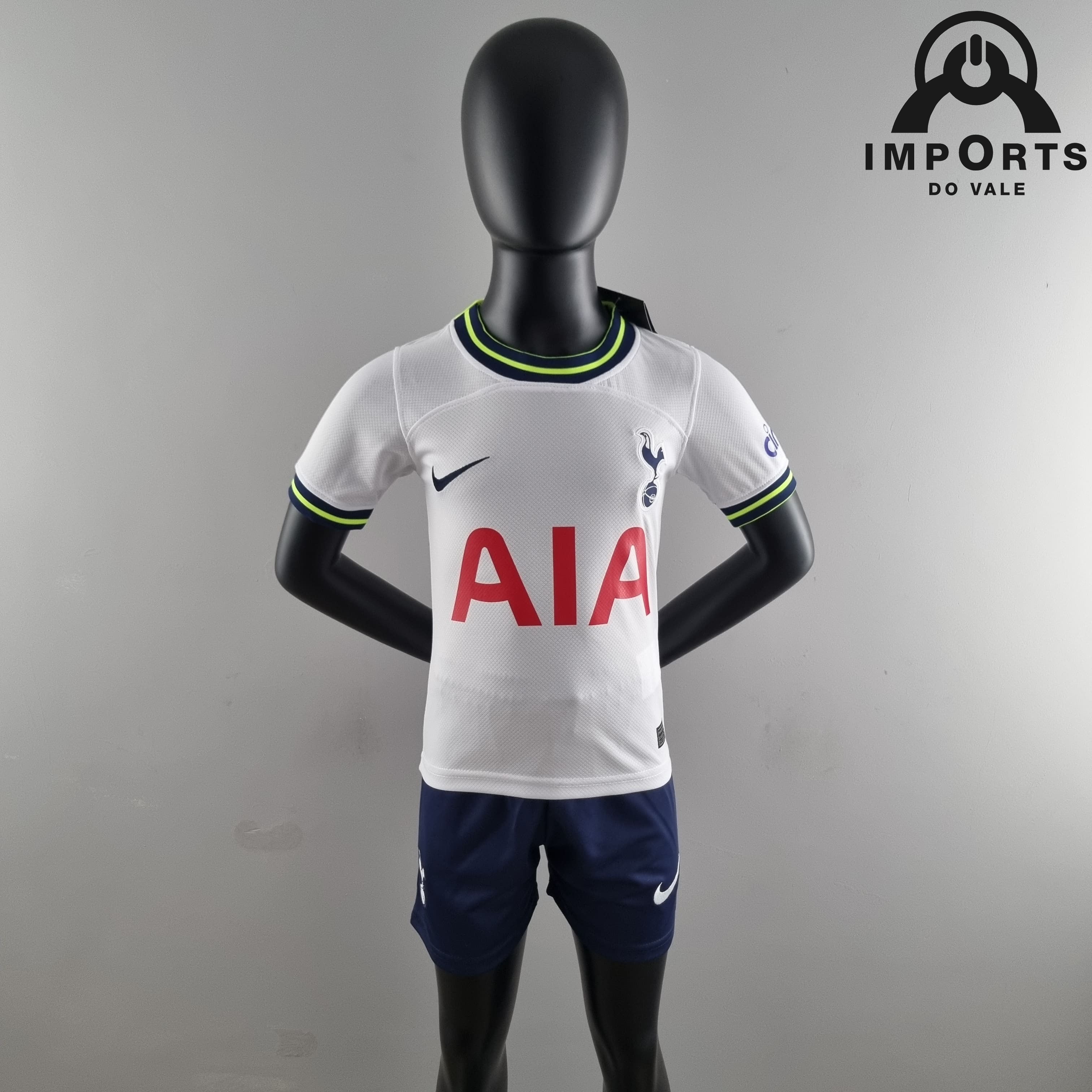 Kit Infantil Tottenham I 22/23 + Personalização Grátis