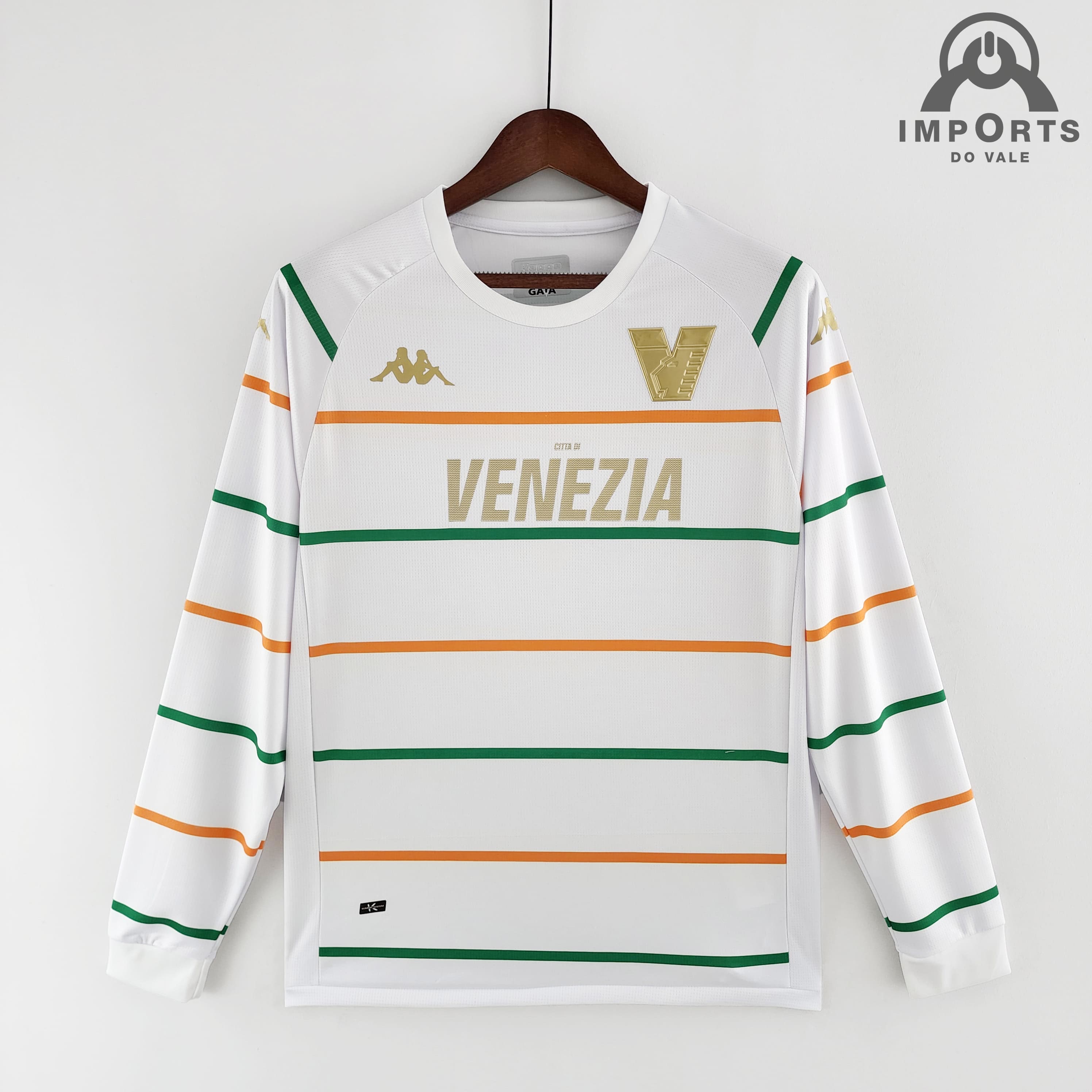 Manga Longa Veneza II 23/24 Versão Torcedor + Personalização Grátis