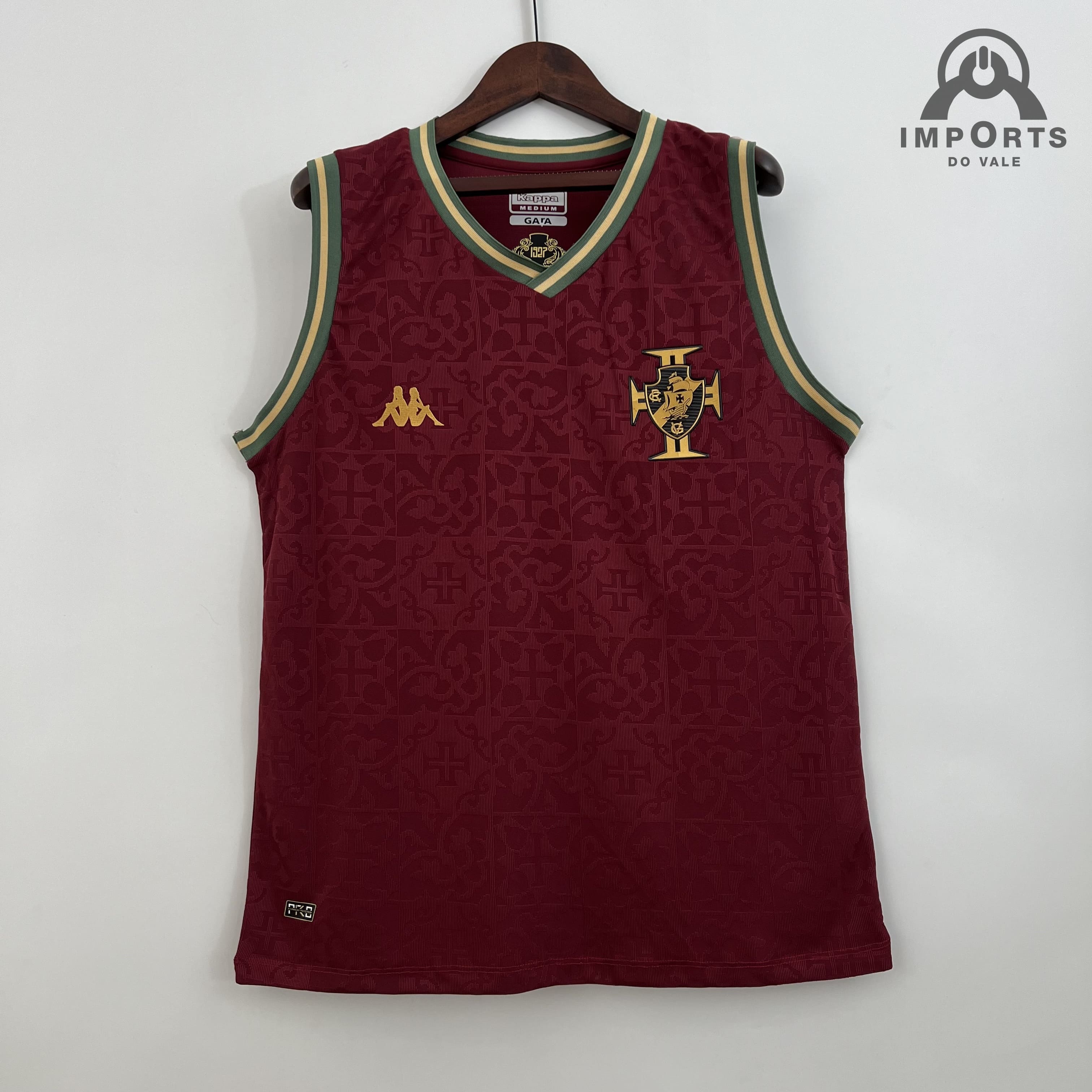 Regata Vasco 22/23 Goleiro Vinho + Personalização Grátis