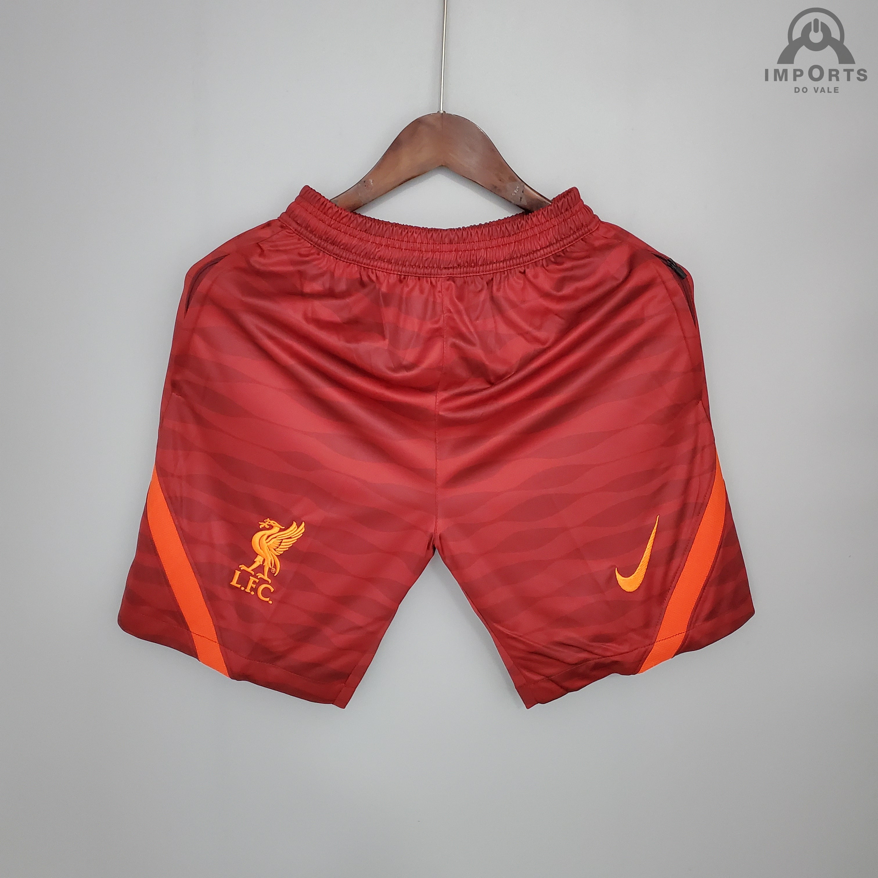 Calção Liverpool 21/22 Treino - Vermelho