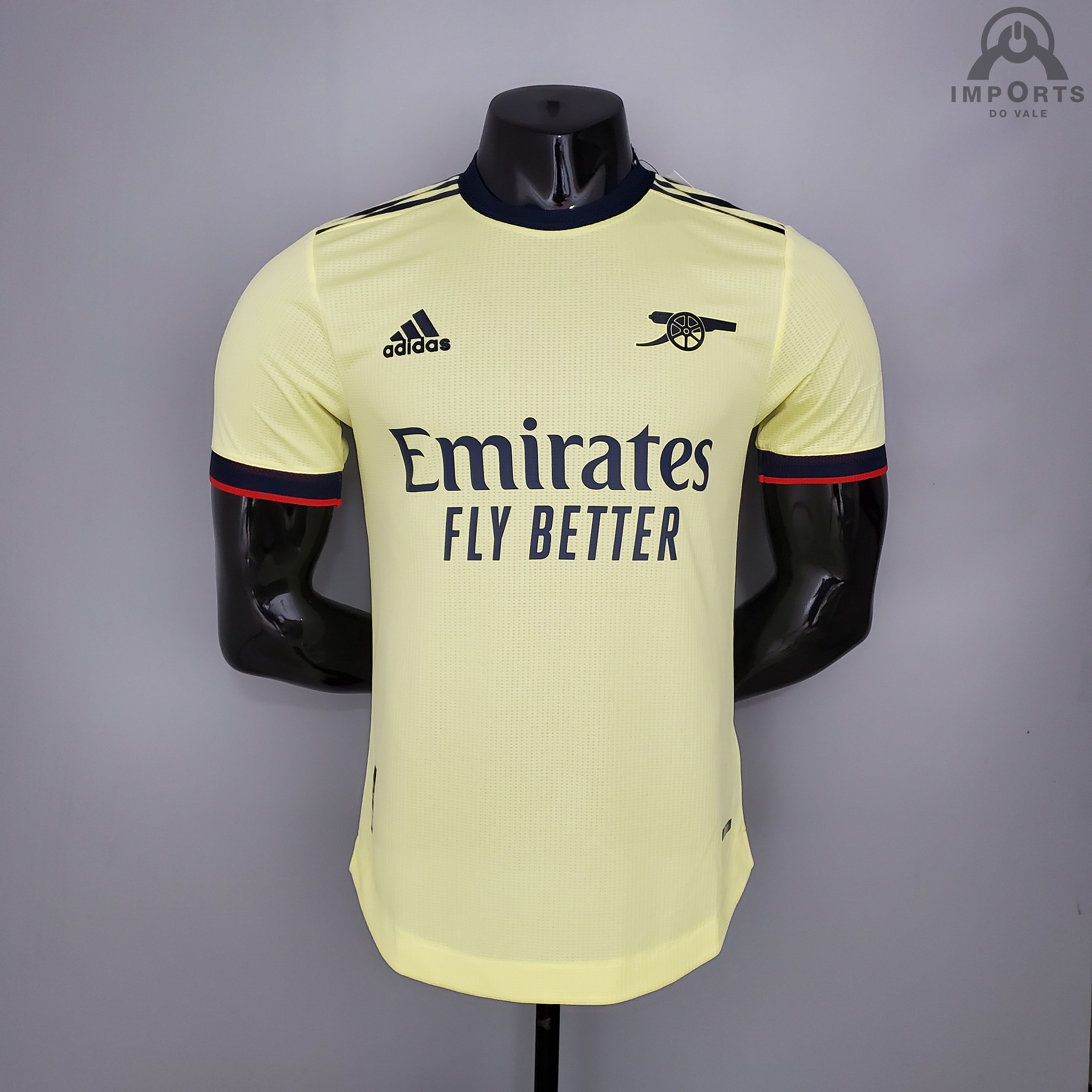 Camisa Arsenal II 21/22 Versão Jogador + Personalização Grátis