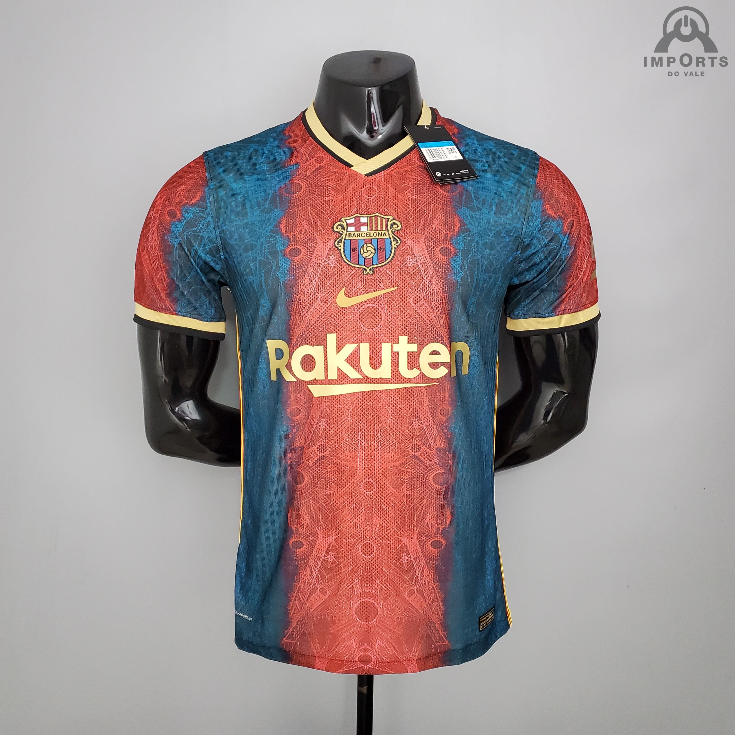 Camisa Barcelona 21/22 Versão Jogador Concept + Personalização Grátis 