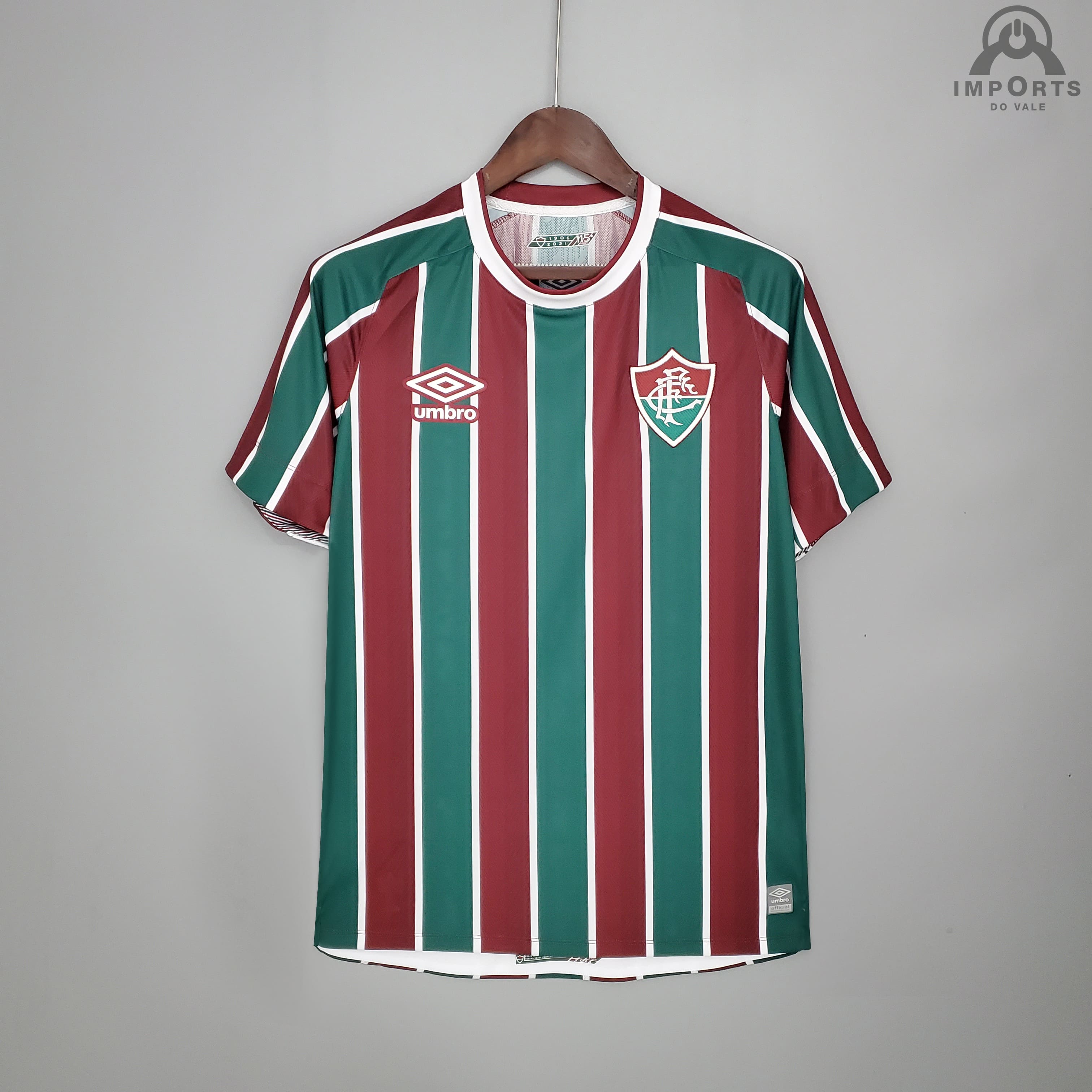 Camisa Fluminense I 21/22 Versão Torcedor + Personalização Grátis