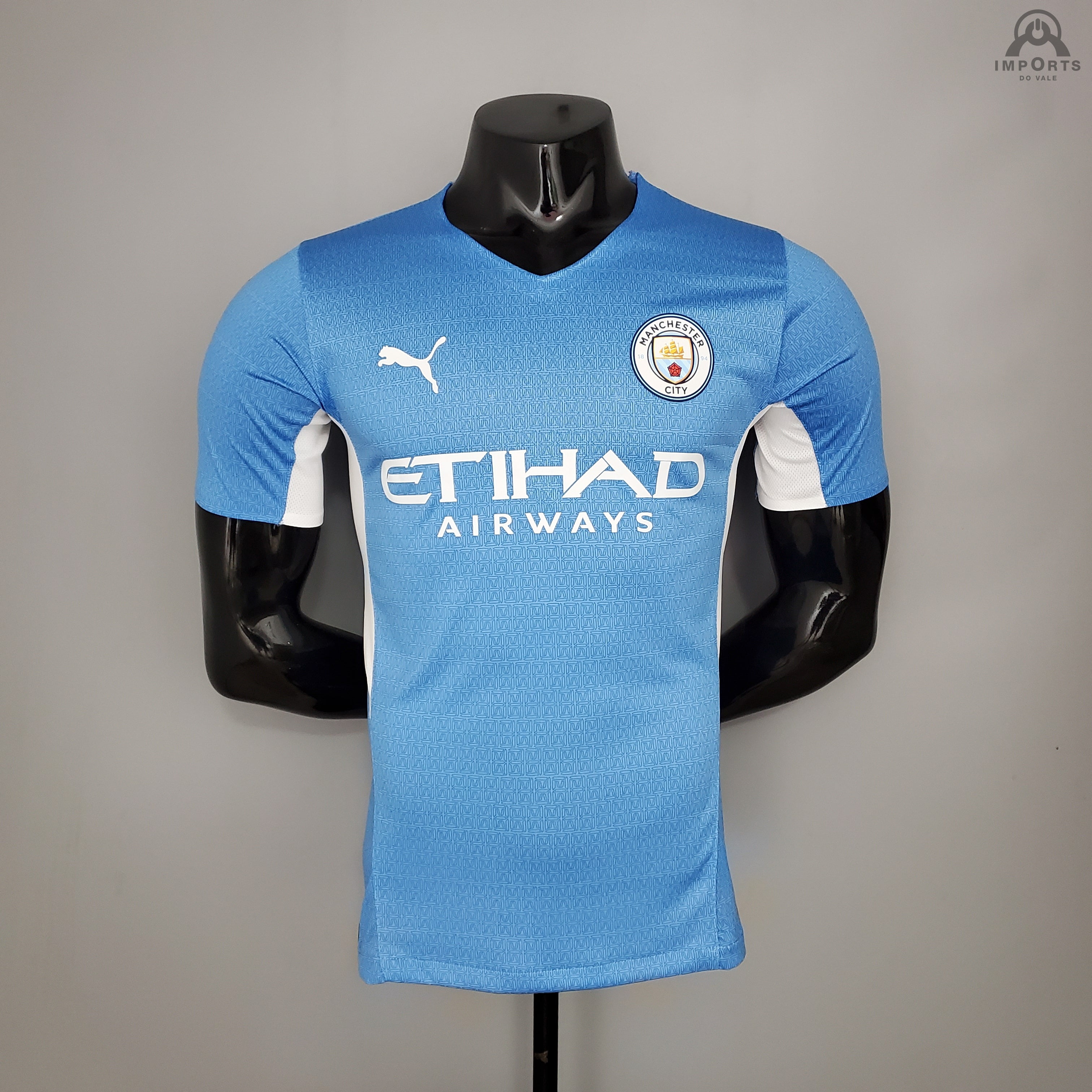 Camisa Manchester City I 21/22 Versão Jogador + Personalização Grátis -  Imports do vale