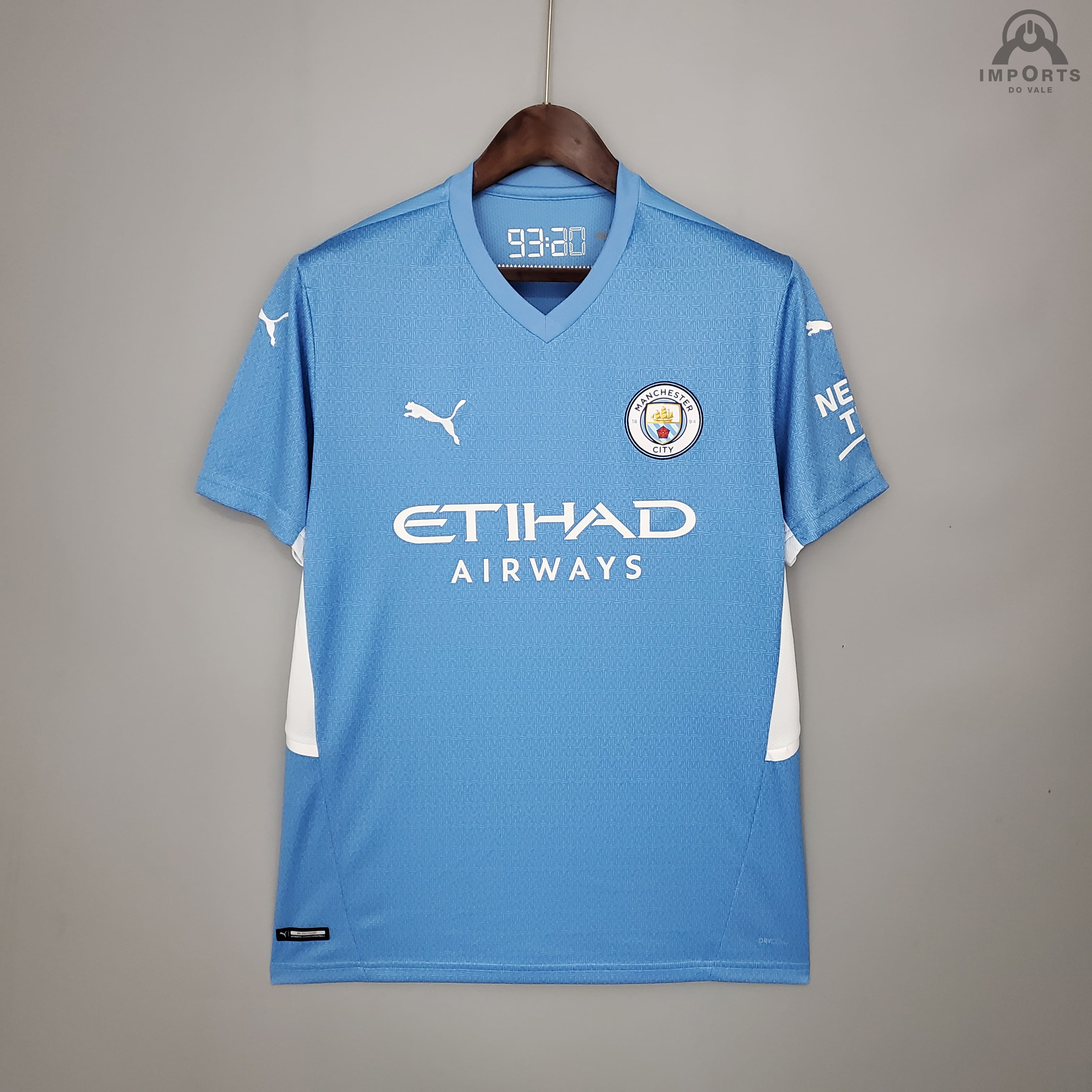 Camisa Manchester City I 21/22 Versão Jogador + Personalização Grátis -  Imports do vale