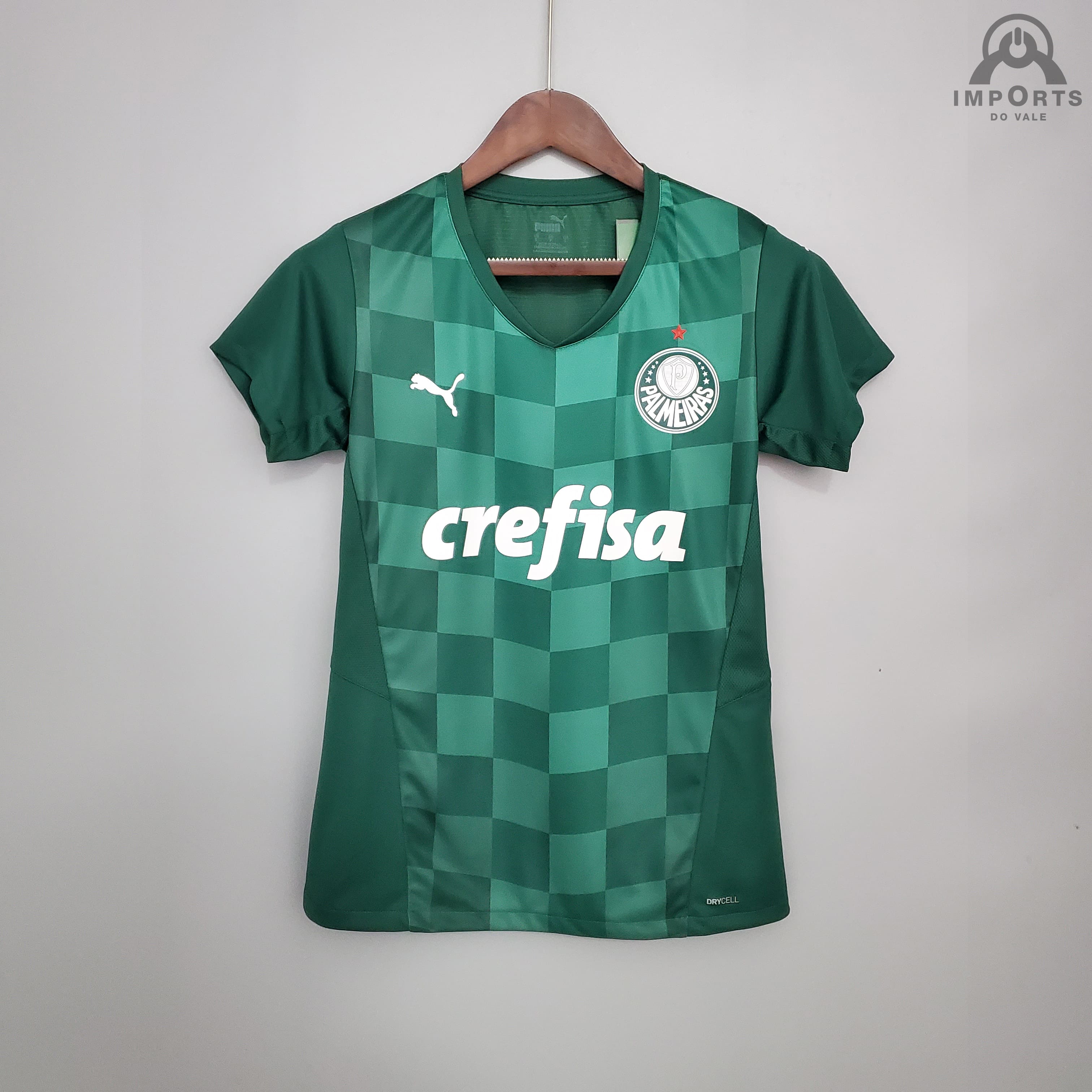 Camisa Palmeiras I 21/22 Versão Feminina + Personalização Grátis 