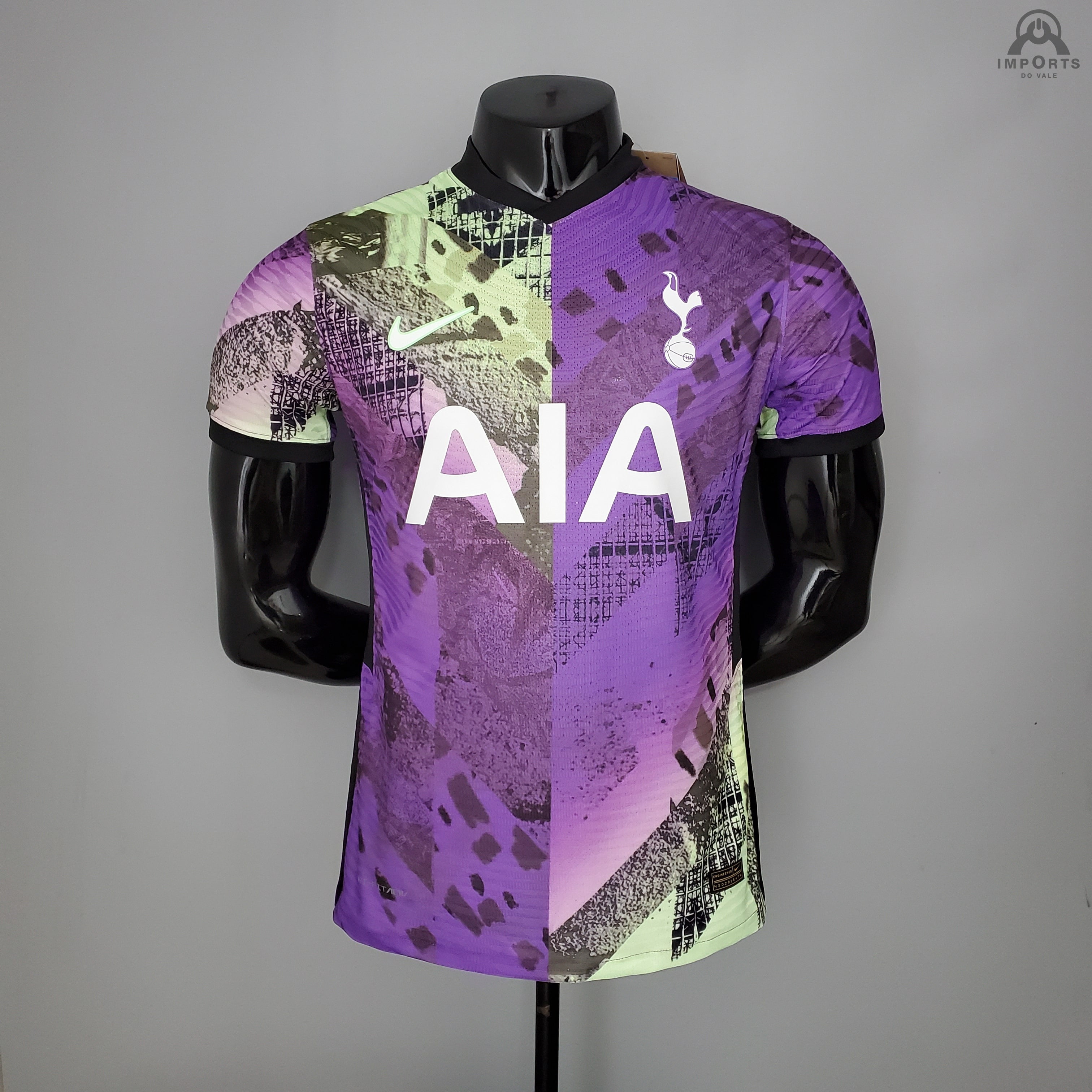 Camisa Tottenham III 21/22 Versão Jogador + Personalização Grátis