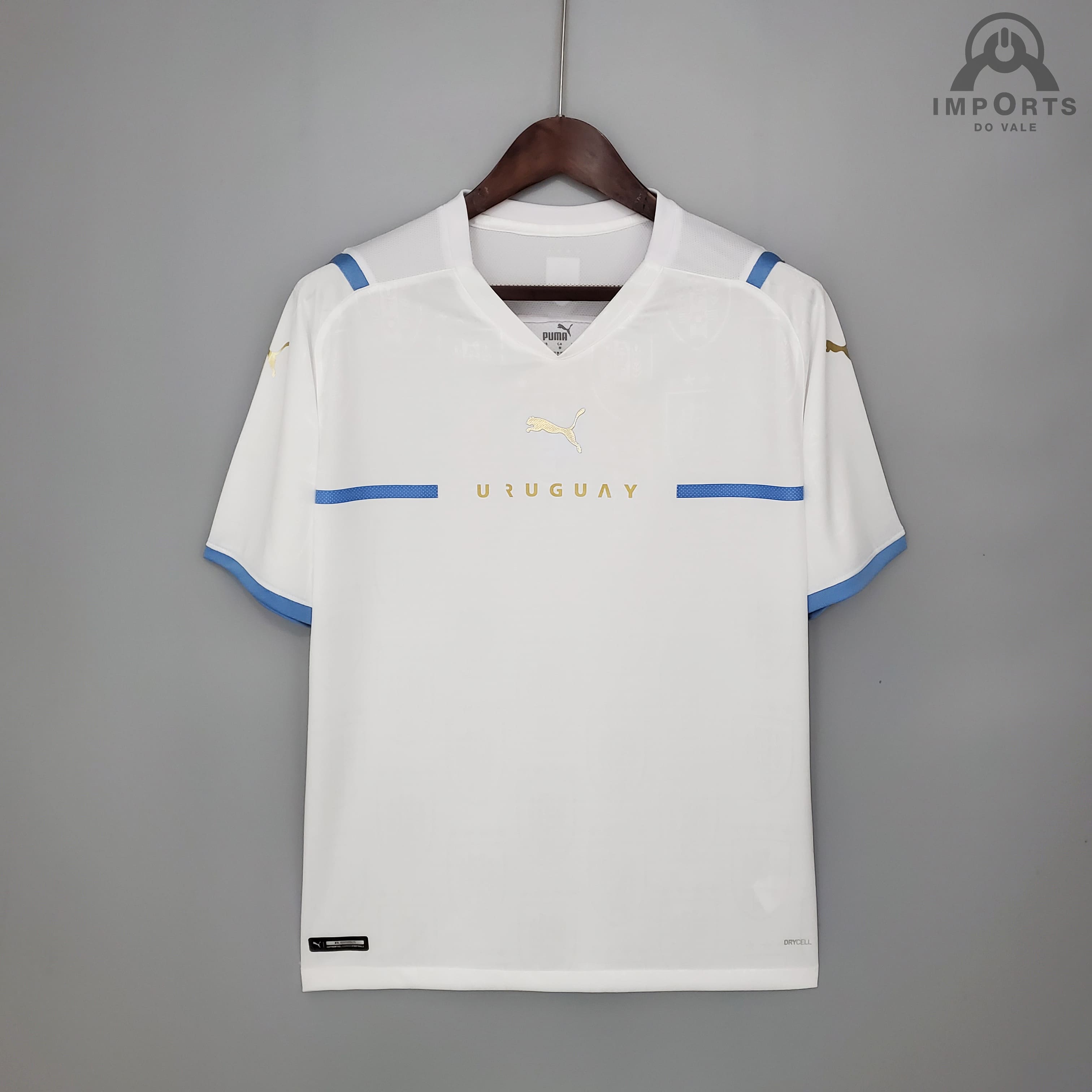 Camisa da Seleção Uruguaia II 21/22 Versão Torcedor + Personalização Grátis