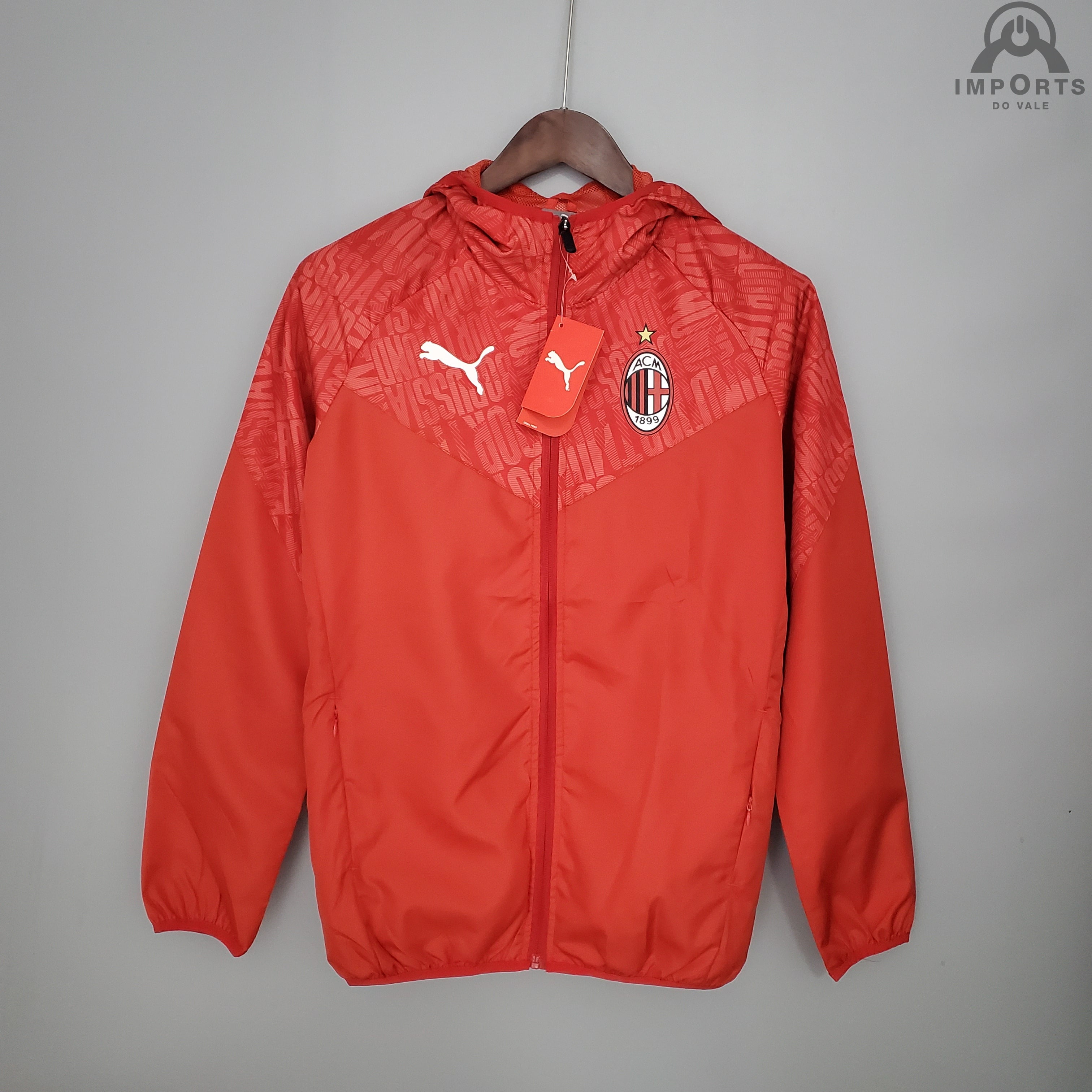 Jaqueta Corta-Vento Milan 21/22 - Vermelho