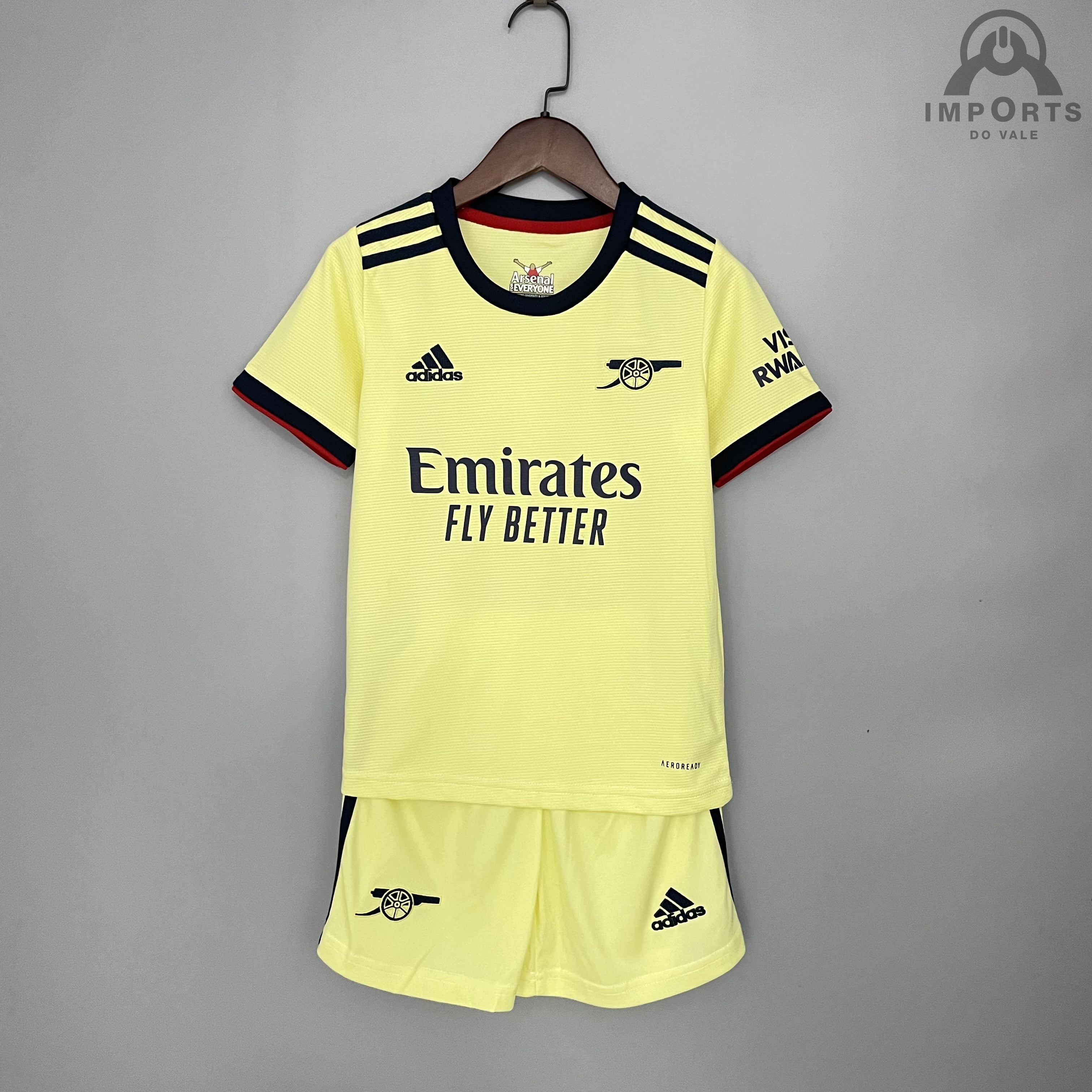 Kit Infantil Arsenal II 21/22 + Personalização Grátis 