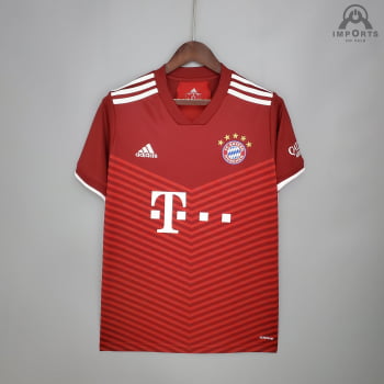 Camisa Bayern de Munique I 21/22 Versão Torcedor