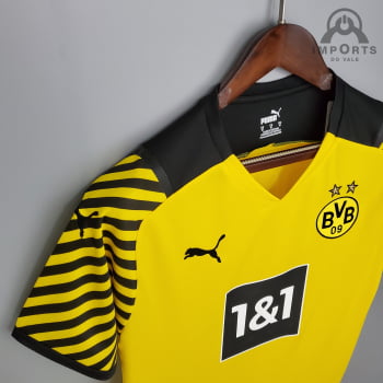 Camisa Borussia Dortmund I 21/22 Versão Torcedor 