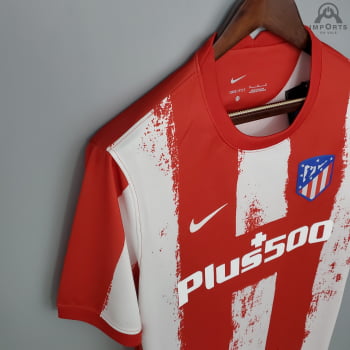 Camisa Atlético de Madrid I 21/22 Versão Torcedor 