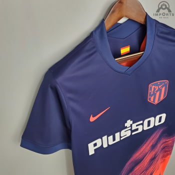 Camisa Atlético de Madrid II 21/22 Versão Torcedor