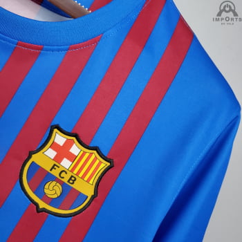 Camisa Barcelona I 21/22 Versão Torcedor 