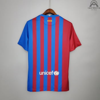 Camisa Barcelona I 21/22 Versão Torcedor